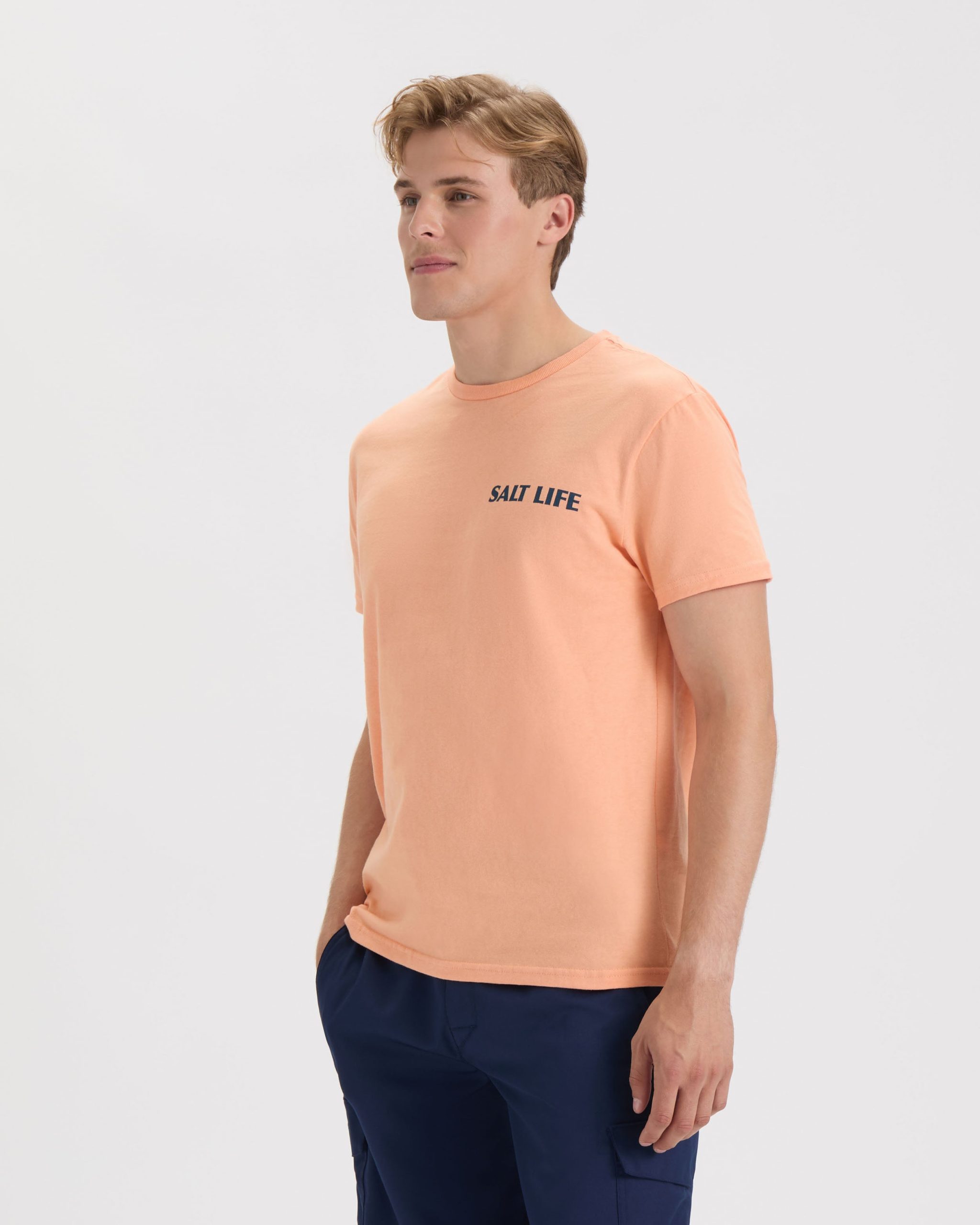 Men's Palm Sunset Short Sleeve Tee - Image 3
