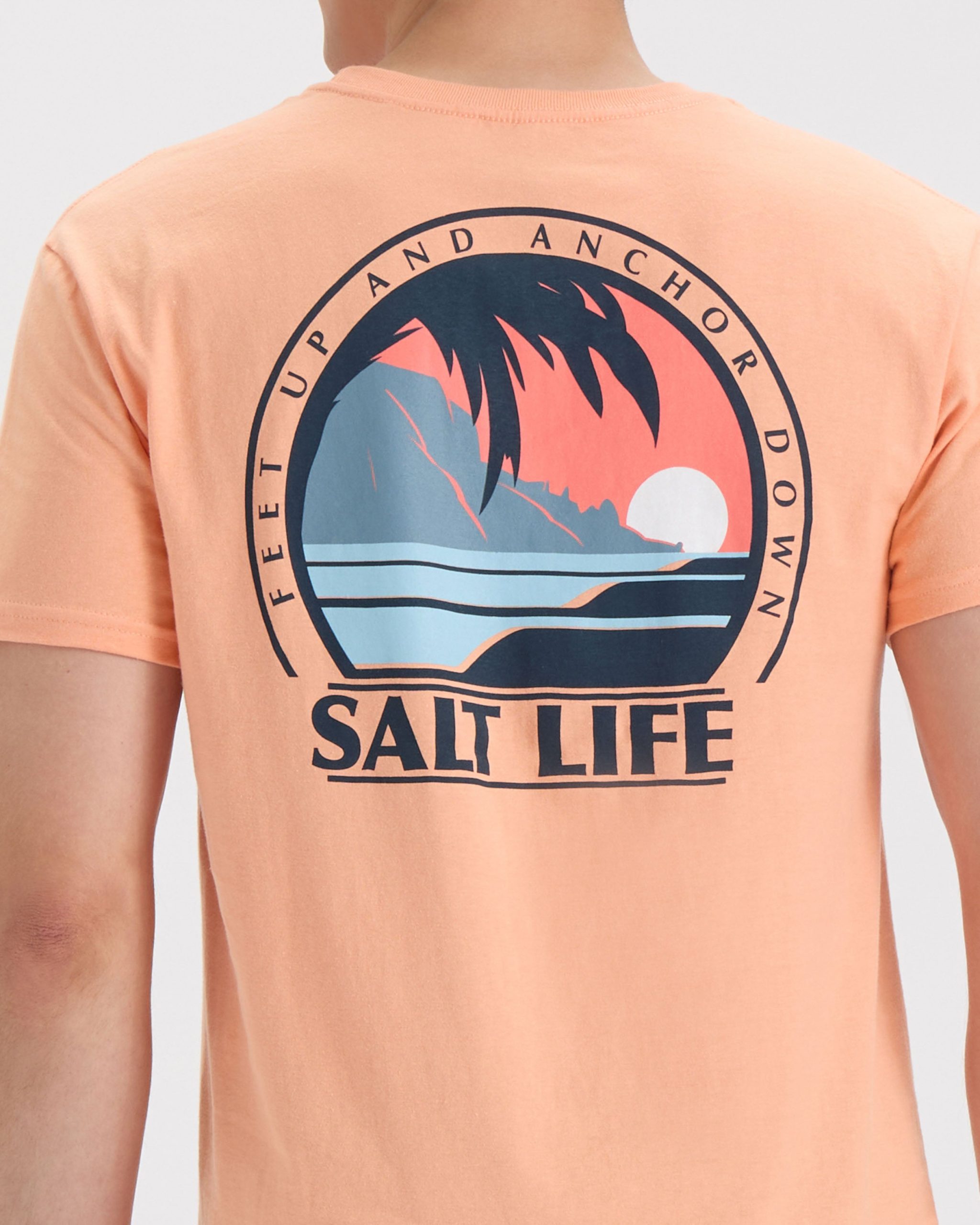 Men's Palm Sunset Short Sleeve Tee - Image 5
