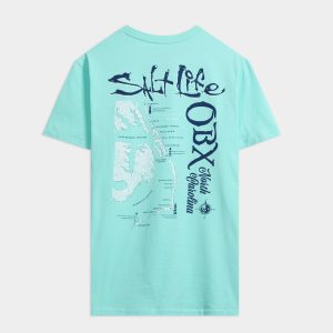 Men's OBX Map Short Sleeve Tee