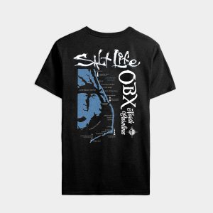 Men's OBX Map Short Sleeve Tee
