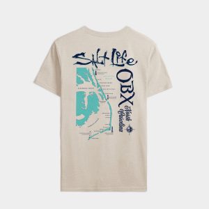Men's OBX Map Short Sleeve Tee