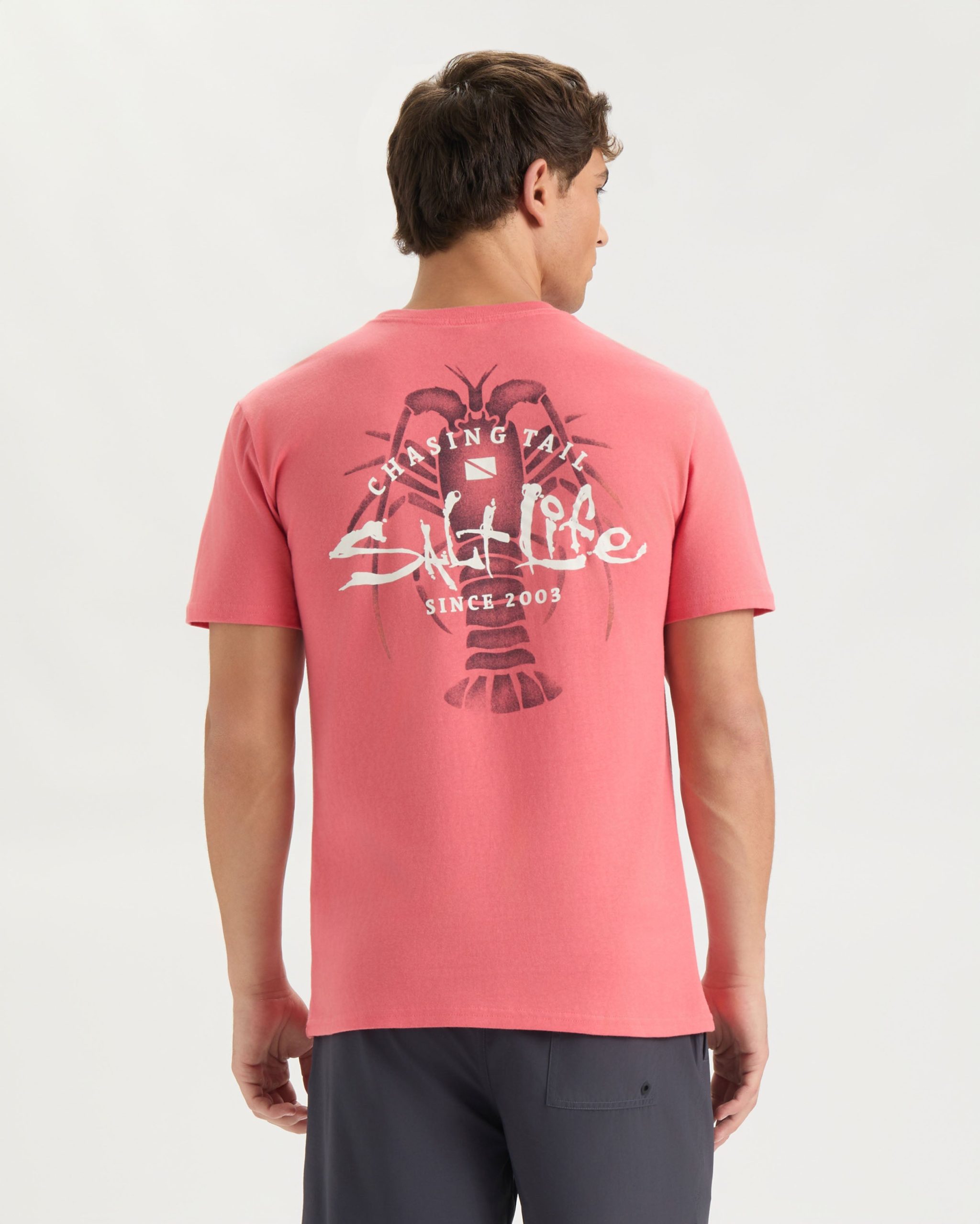 Men's Chasing Lobster Tail Short Sleeve Tee - Image 4