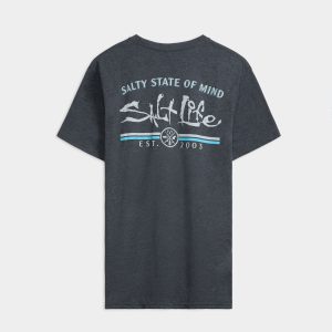 Men's Striated Short Sleeve Tee