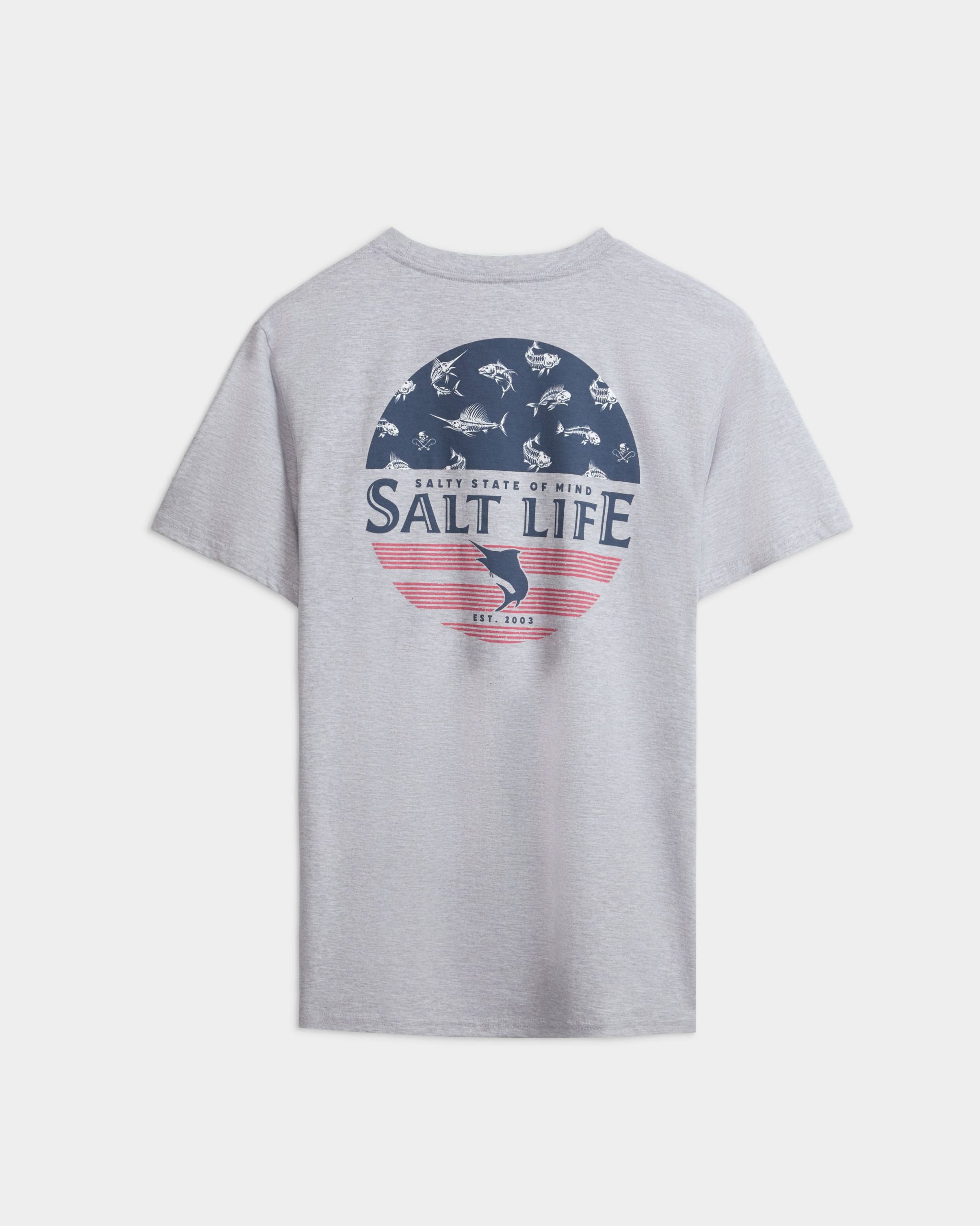 Men's Salty Honor Bones Short Sleeve Tee