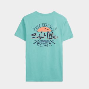 Men's One Cast At A Time Short Sleeve Tee
