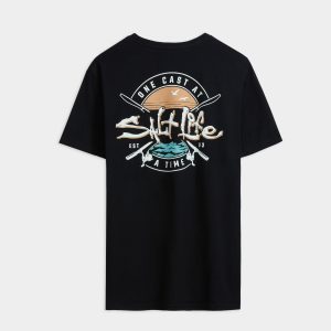 Men's One Cast At A Time Short Sleeve Tee