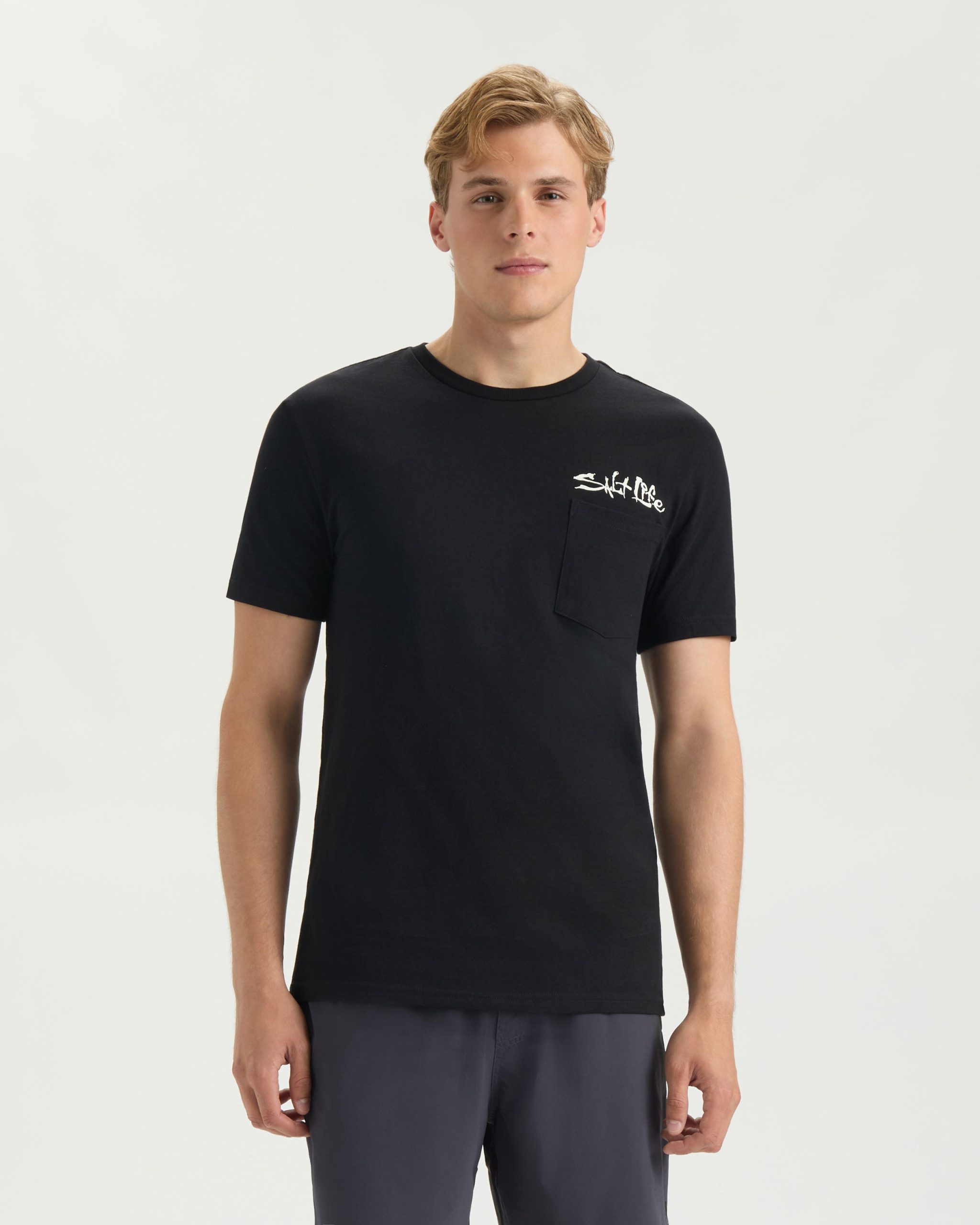 Men's One Cast At A Time Short Sleeve Tee - Image 2