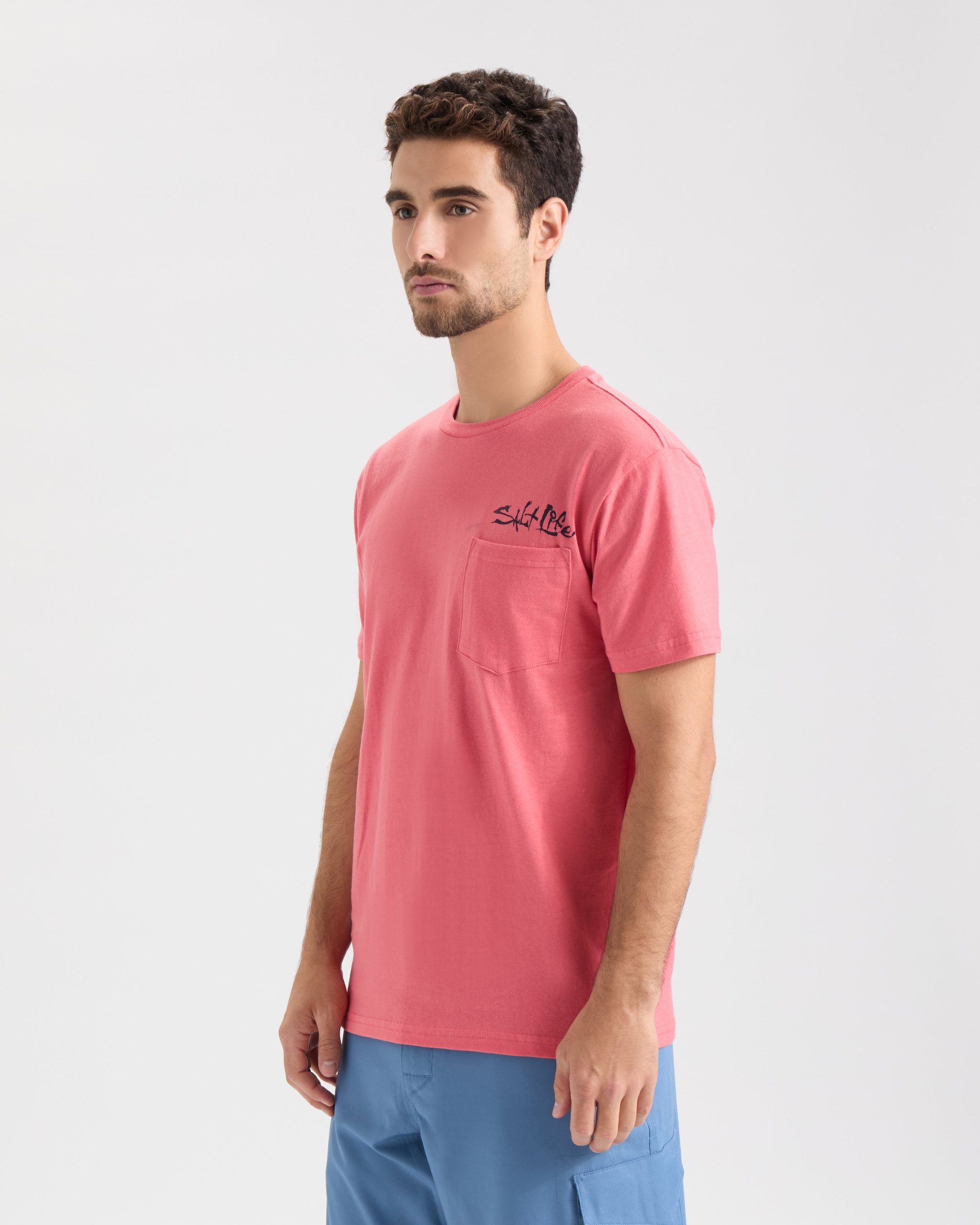 Men's One Cast At A Time Short Sleeve Tee - Image 3