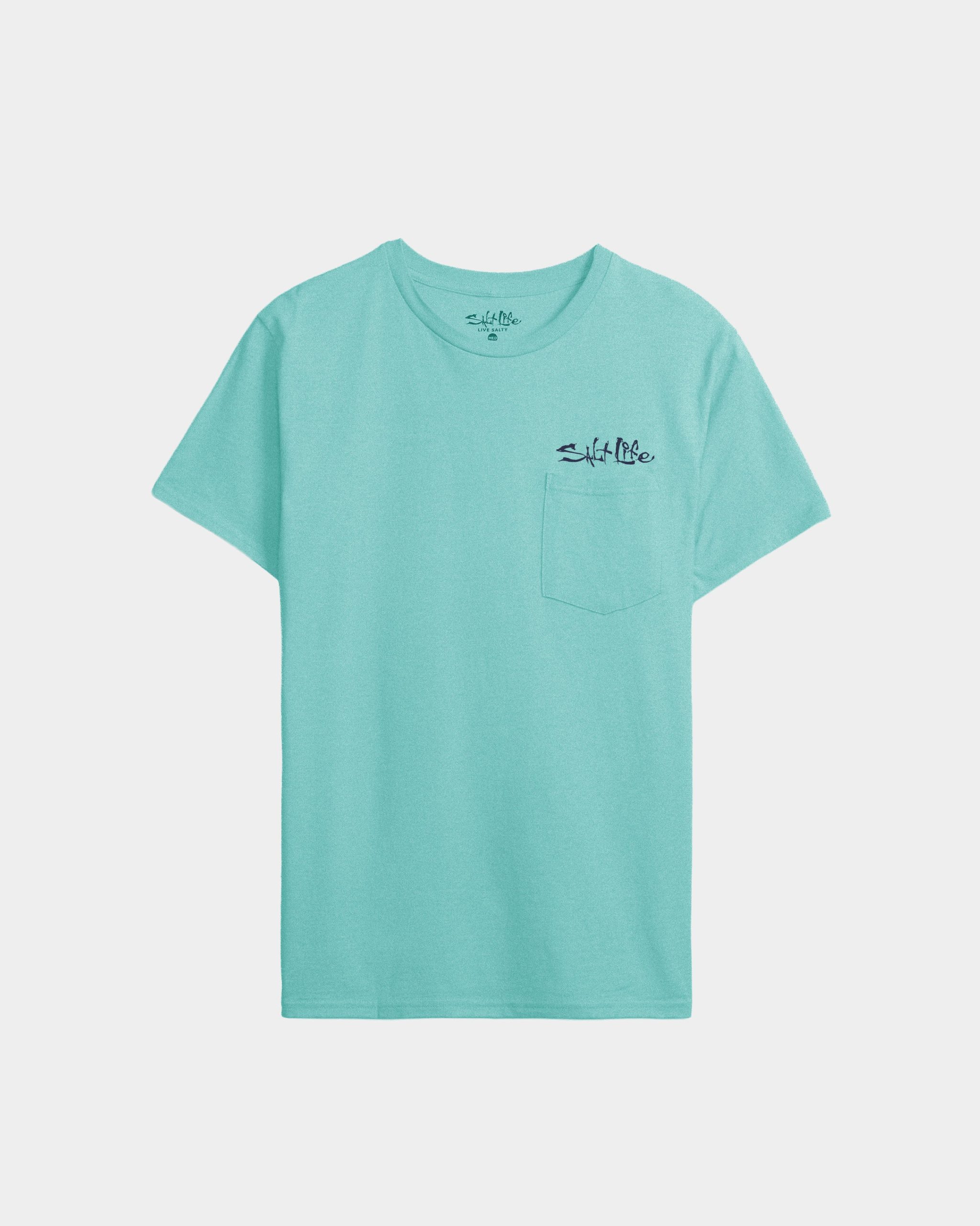 Men's One Cast at a Time Short Sleeve Tee - BIG - Image 2