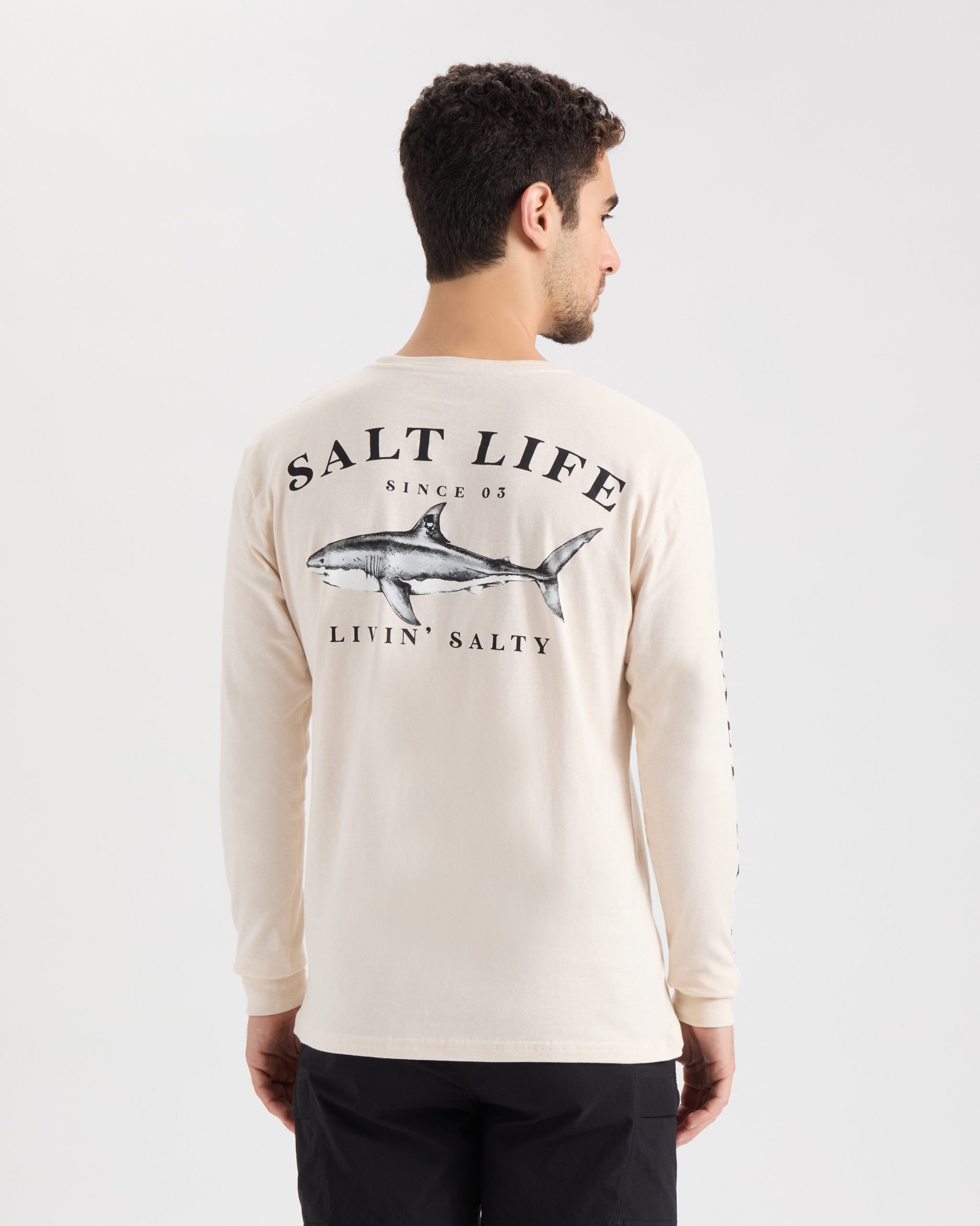 Men's Jaws of Steel Long Sleeve Shirt - Image 3