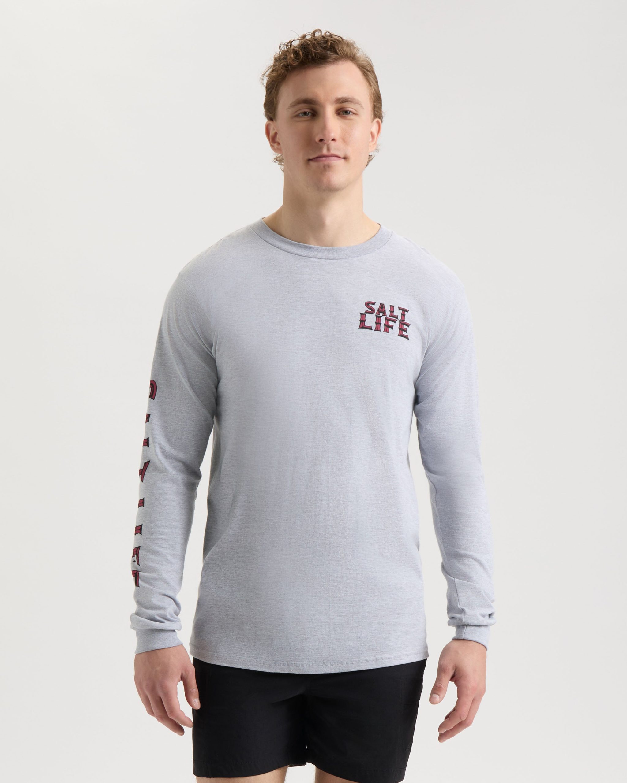 Men's Underwater Alien Long Sleeve Shirt - Image 2