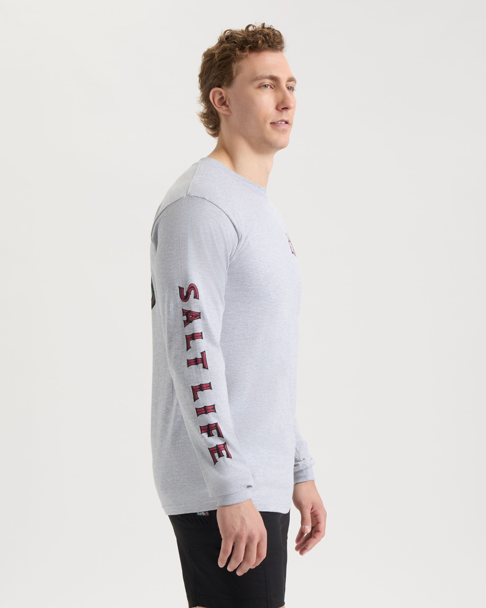 Men's Underwater Alien Long Sleeve Shirt - Image 4