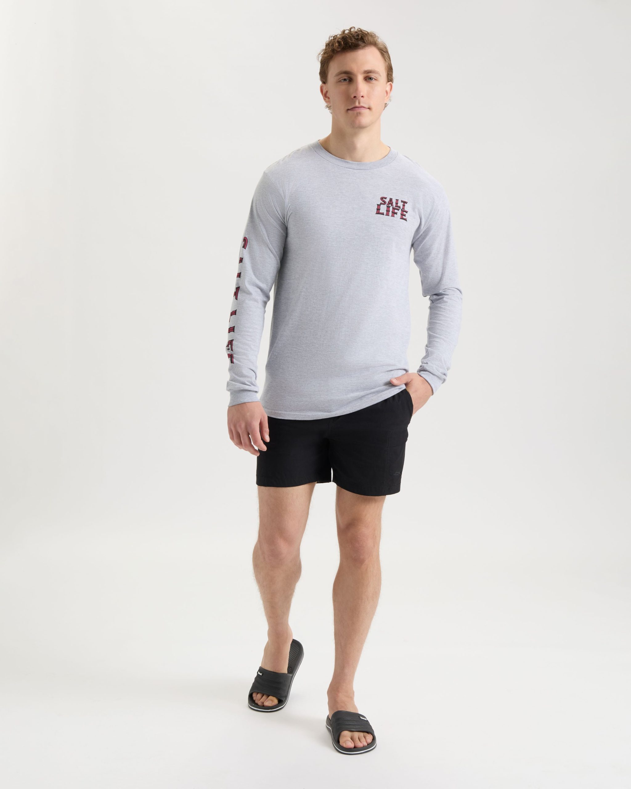 Men's Underwater Alien Long Sleeve Shirt - Image 6