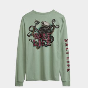Men's Underwater Alien Long Sleeve Shirt