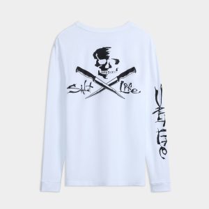 Men's Skull and Fillet Long Sleeve Shirt