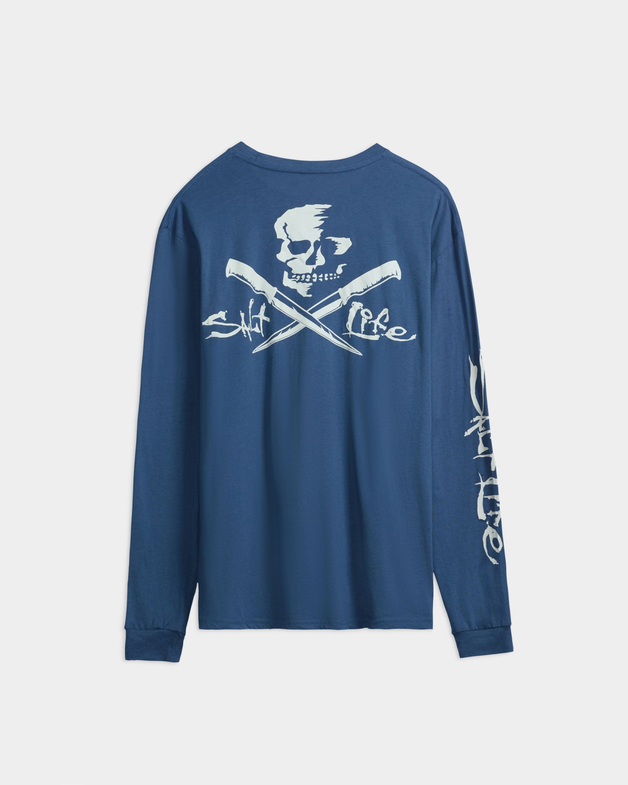 Men's Skull and Fillet Long Sleeve Shirt