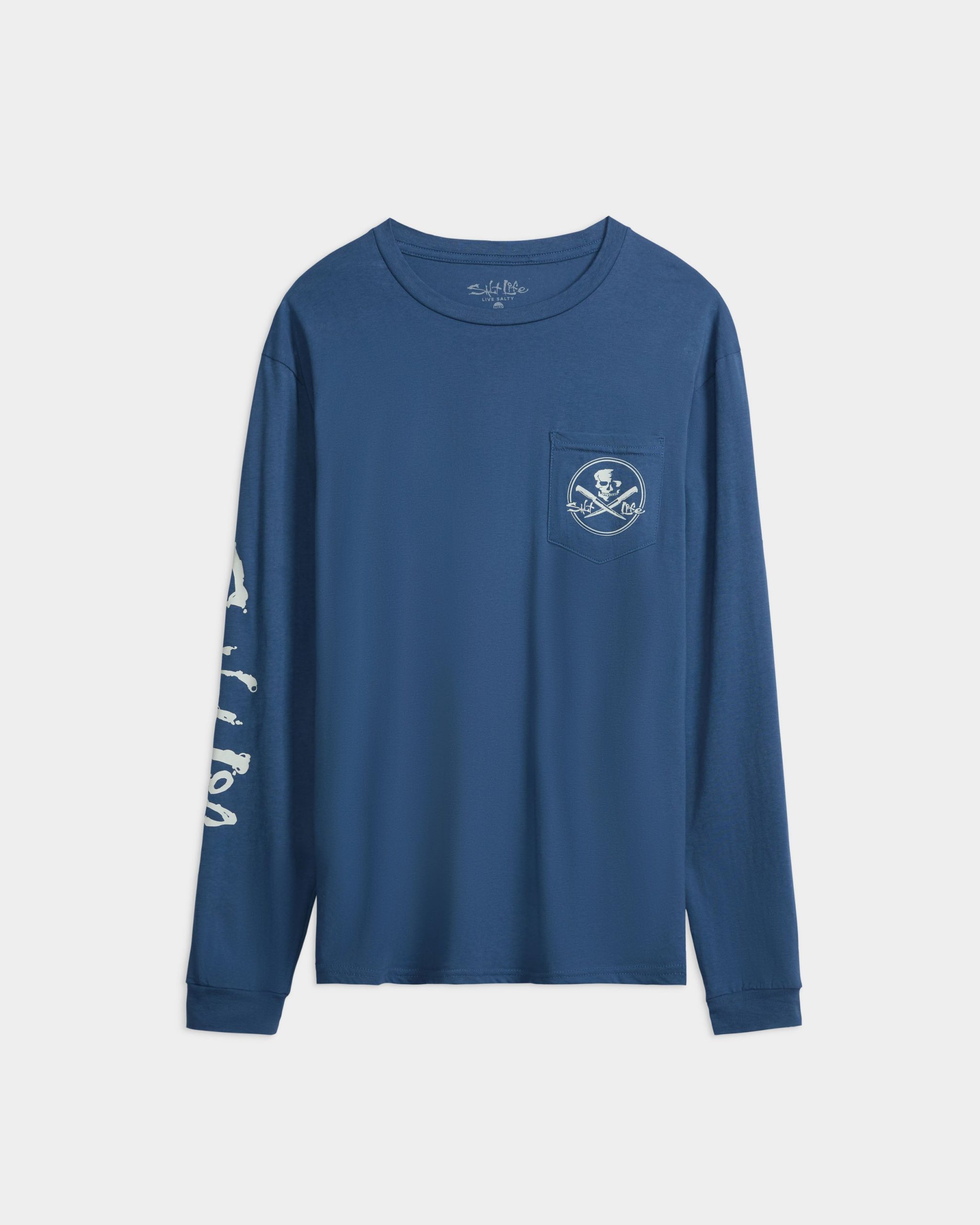 Men's Skull and Fillet Long Sleeve Shirt - Image 7