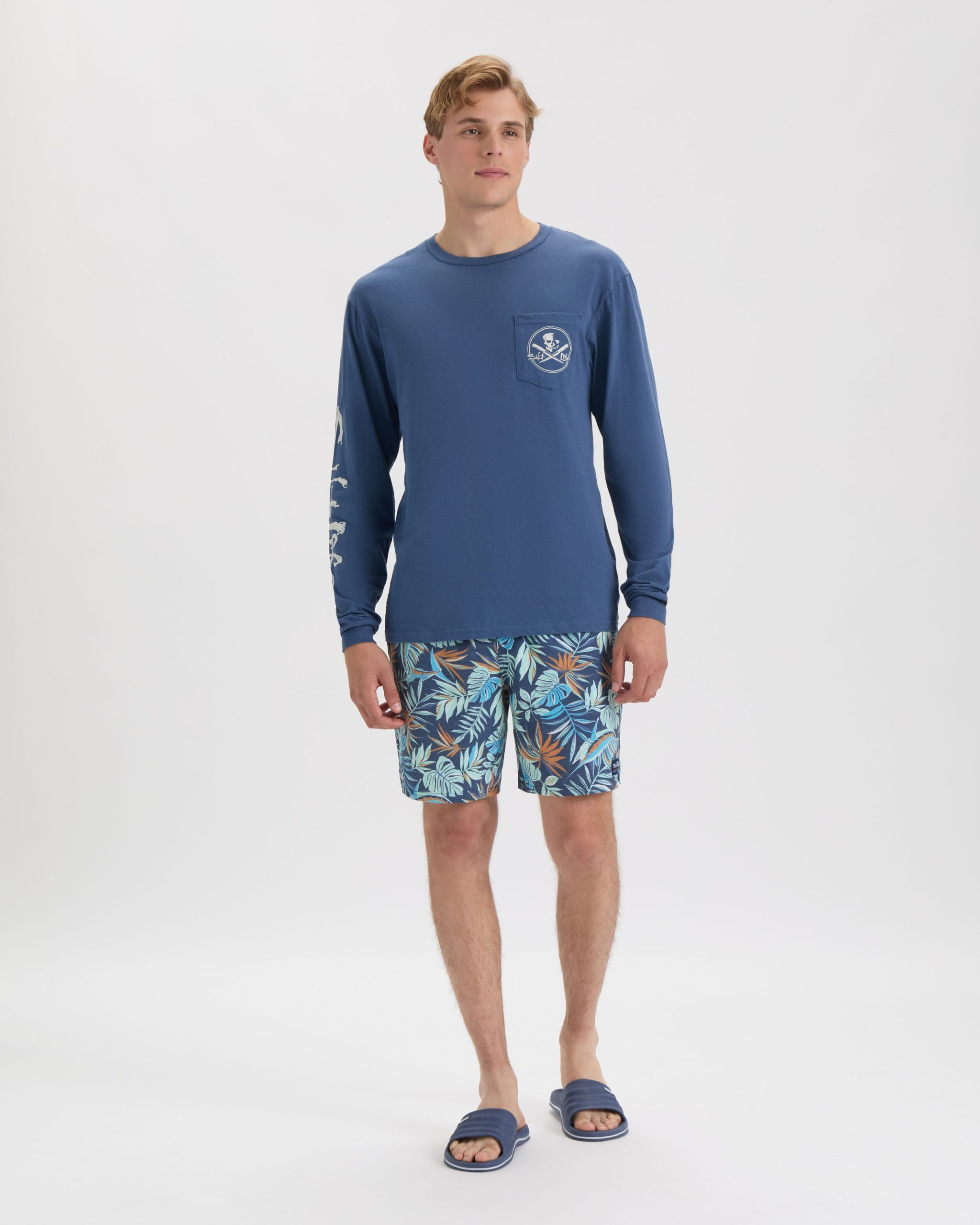 Men's Skull and Fillet Long Sleeve Shirt - Image 6