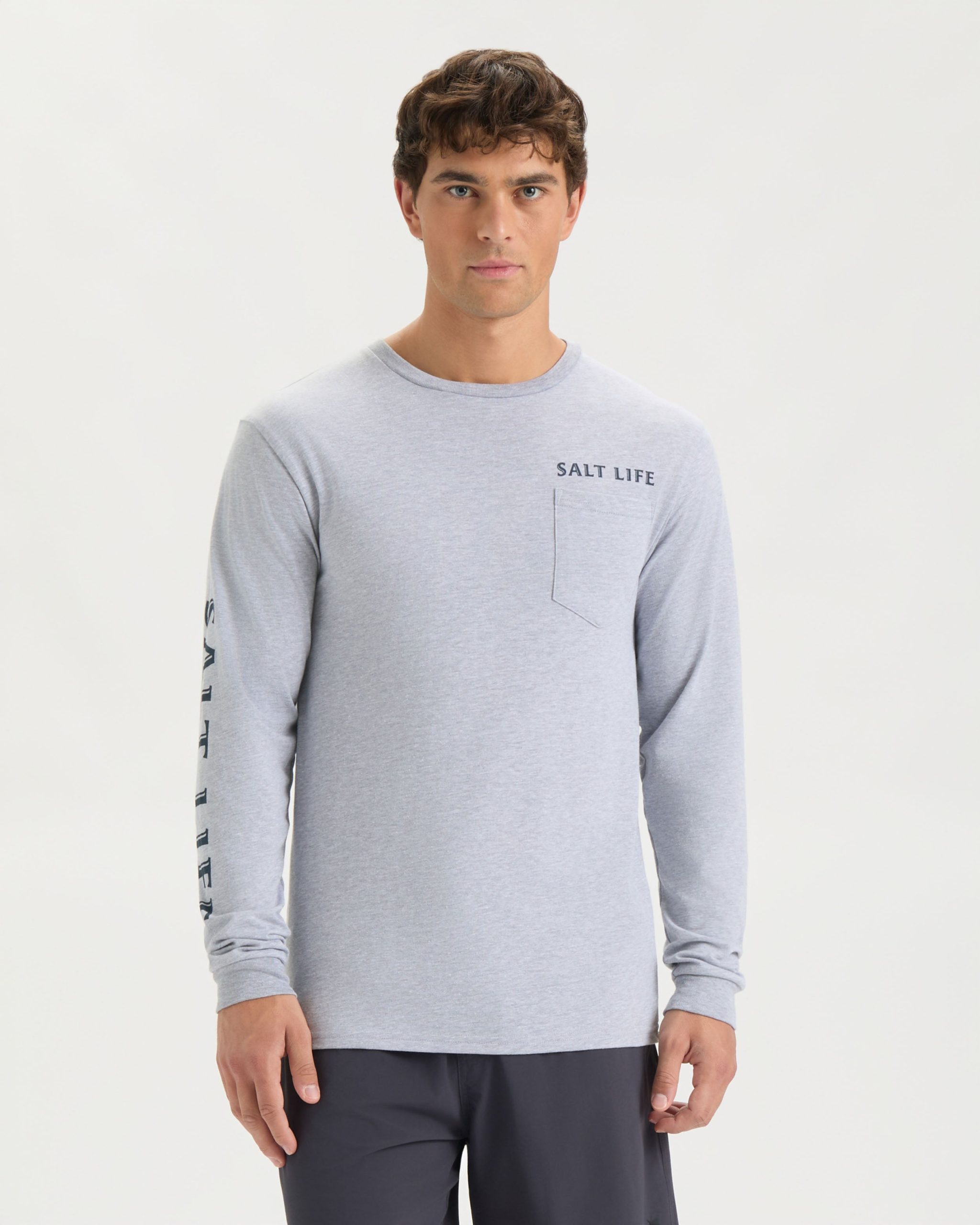 Men's Salty Honor Bones Long Sleeve Shirt - Image 2