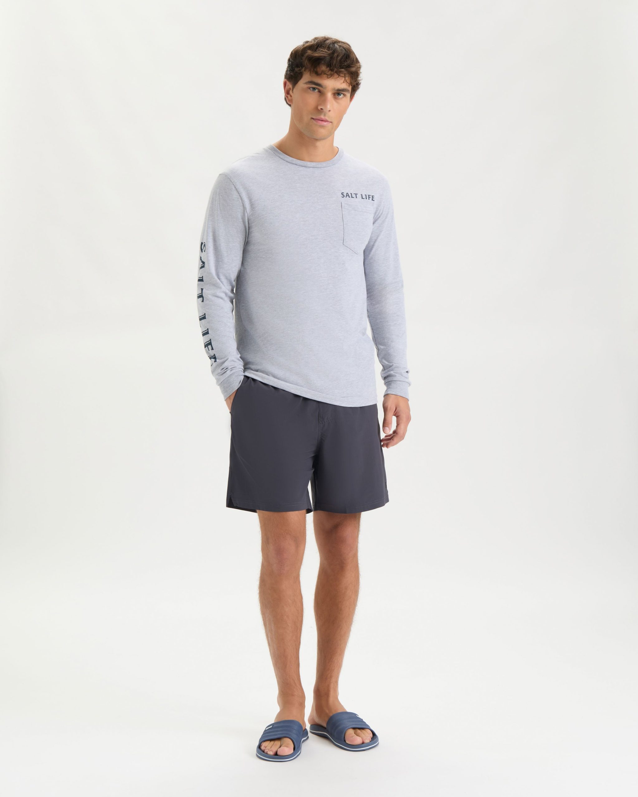 Men's Salty Honor Bones Long Sleeve Shirt - Image 6