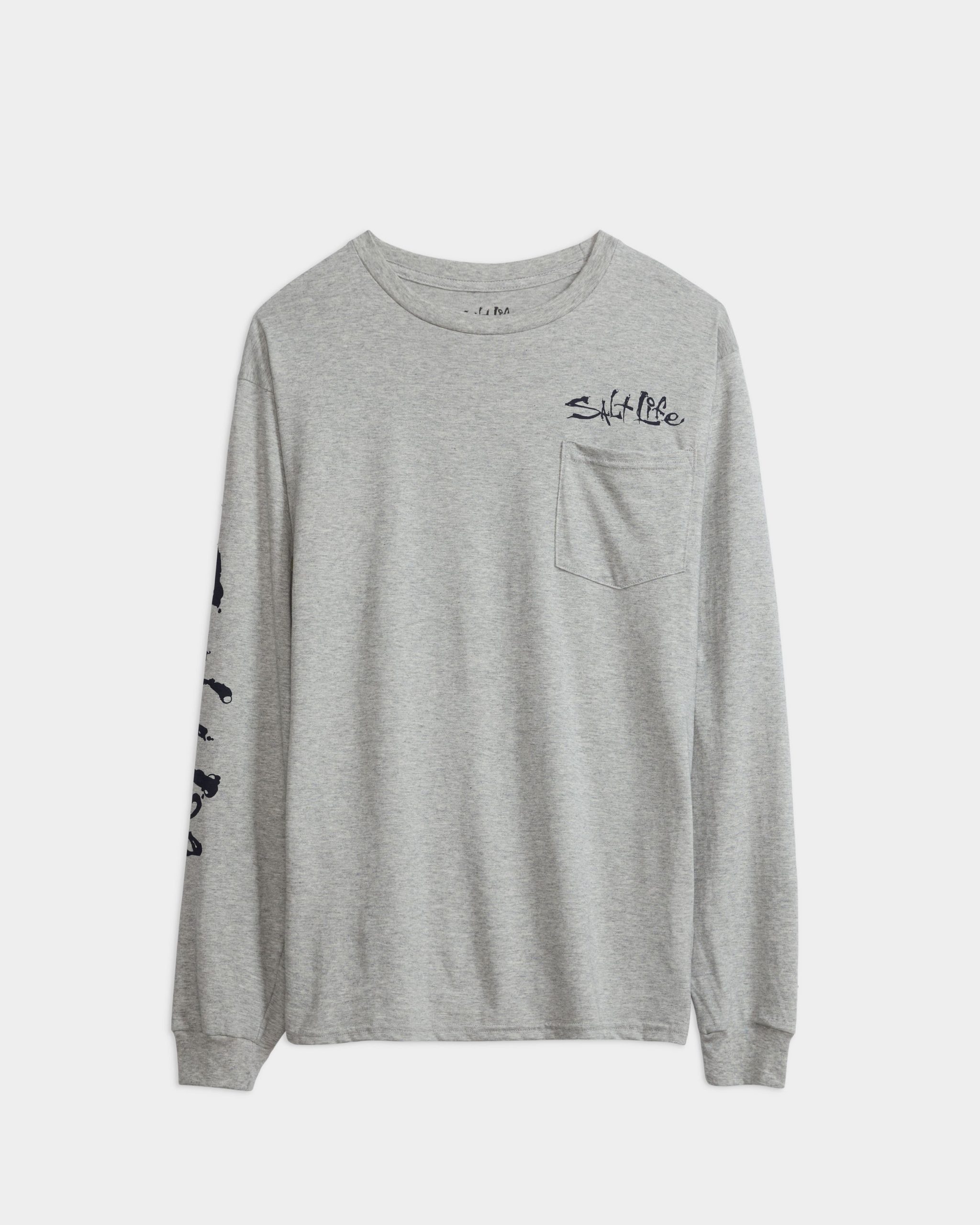 Men's Bushel N' Beers Long Sleeve Shirt - Image 7