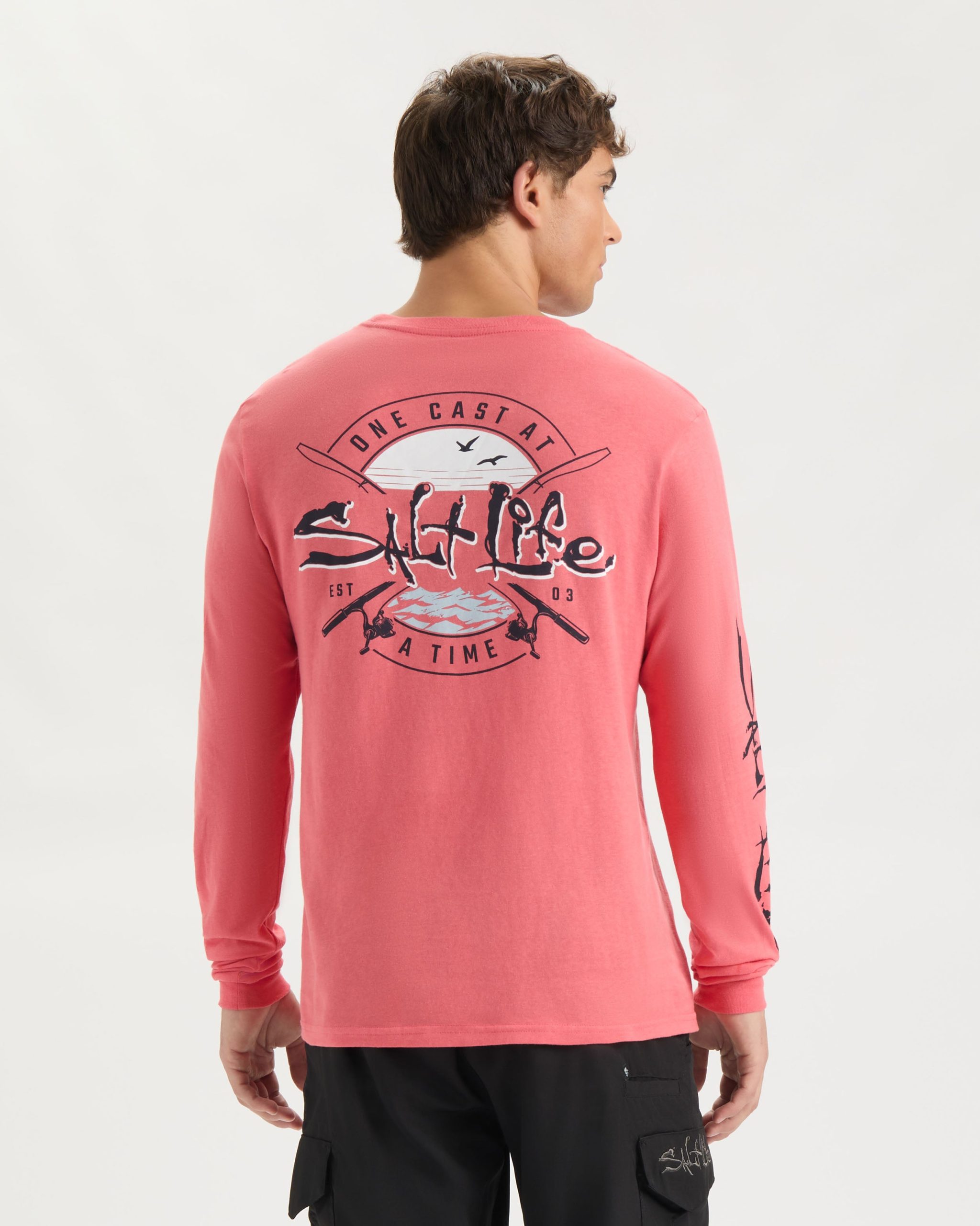 Men's One Cast at a Time Long Sleeve Shirt - Image 4