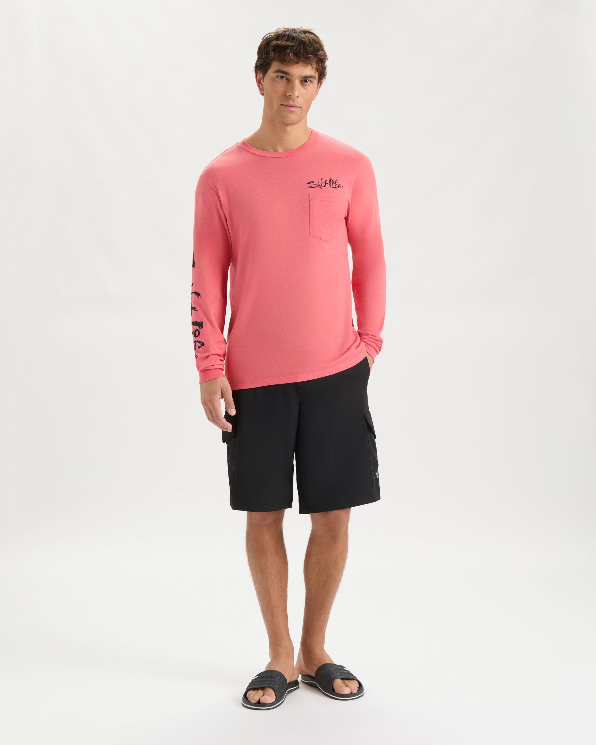 Men's One Cast at a Time Long Sleeve Shirt - Image 6