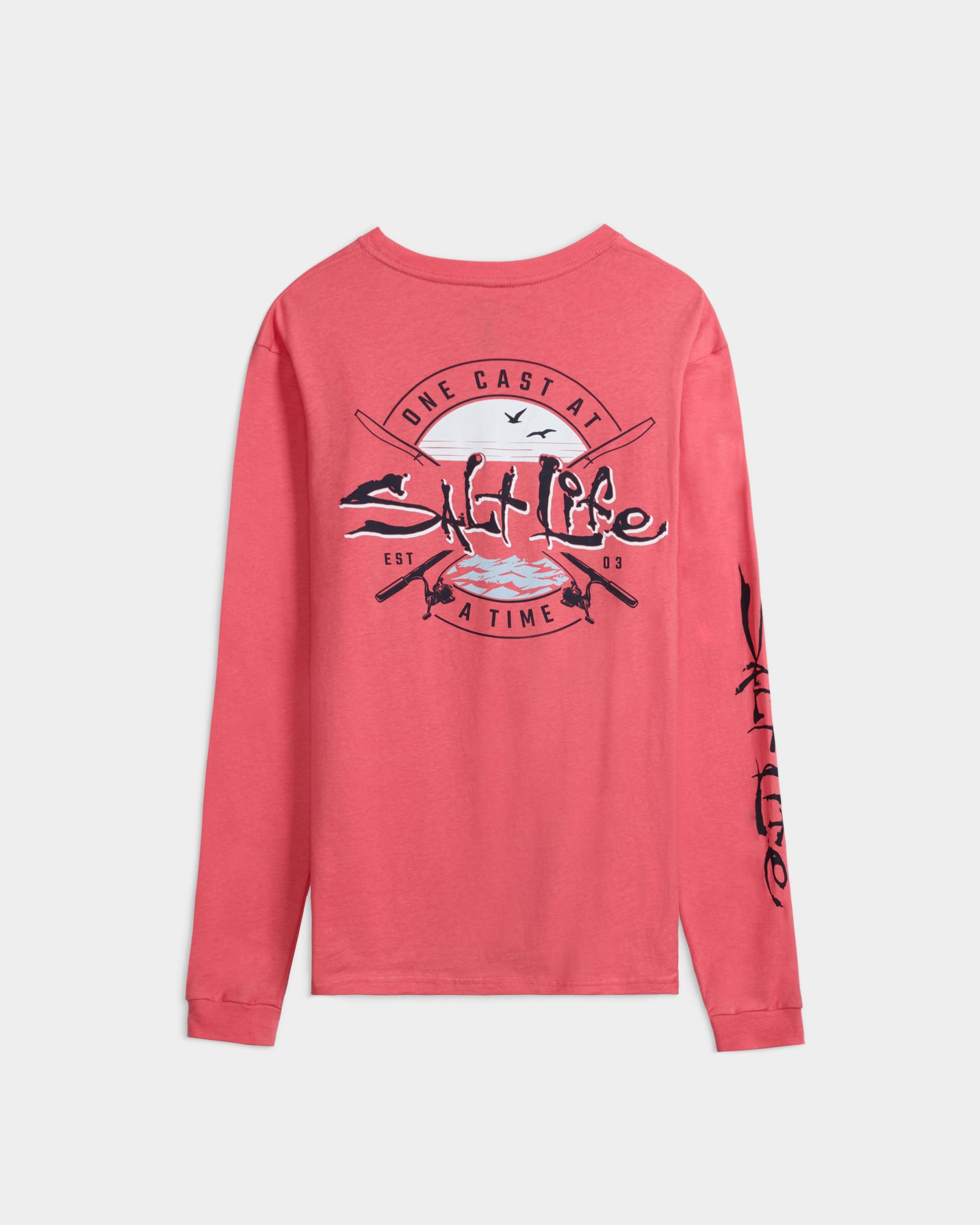 Men's One Cast at a Time Long Sleeve Shirt