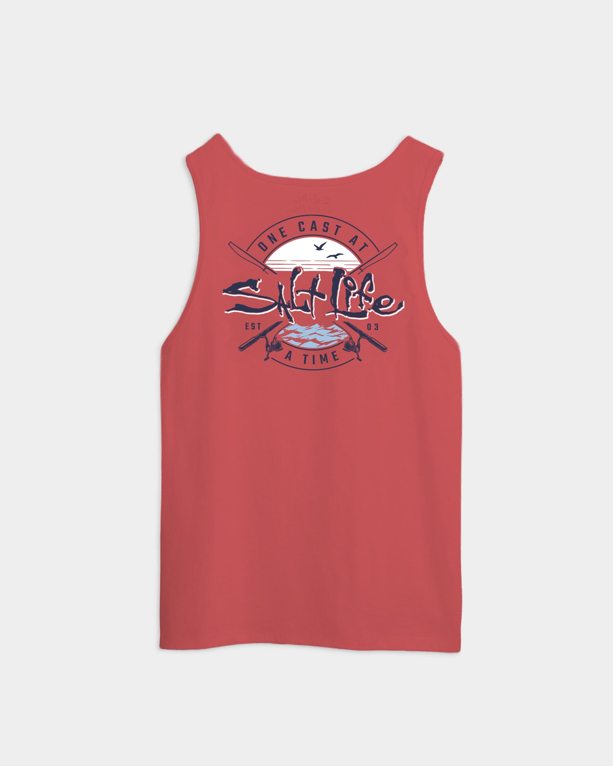 Men's One Cast At A Time Tank Top