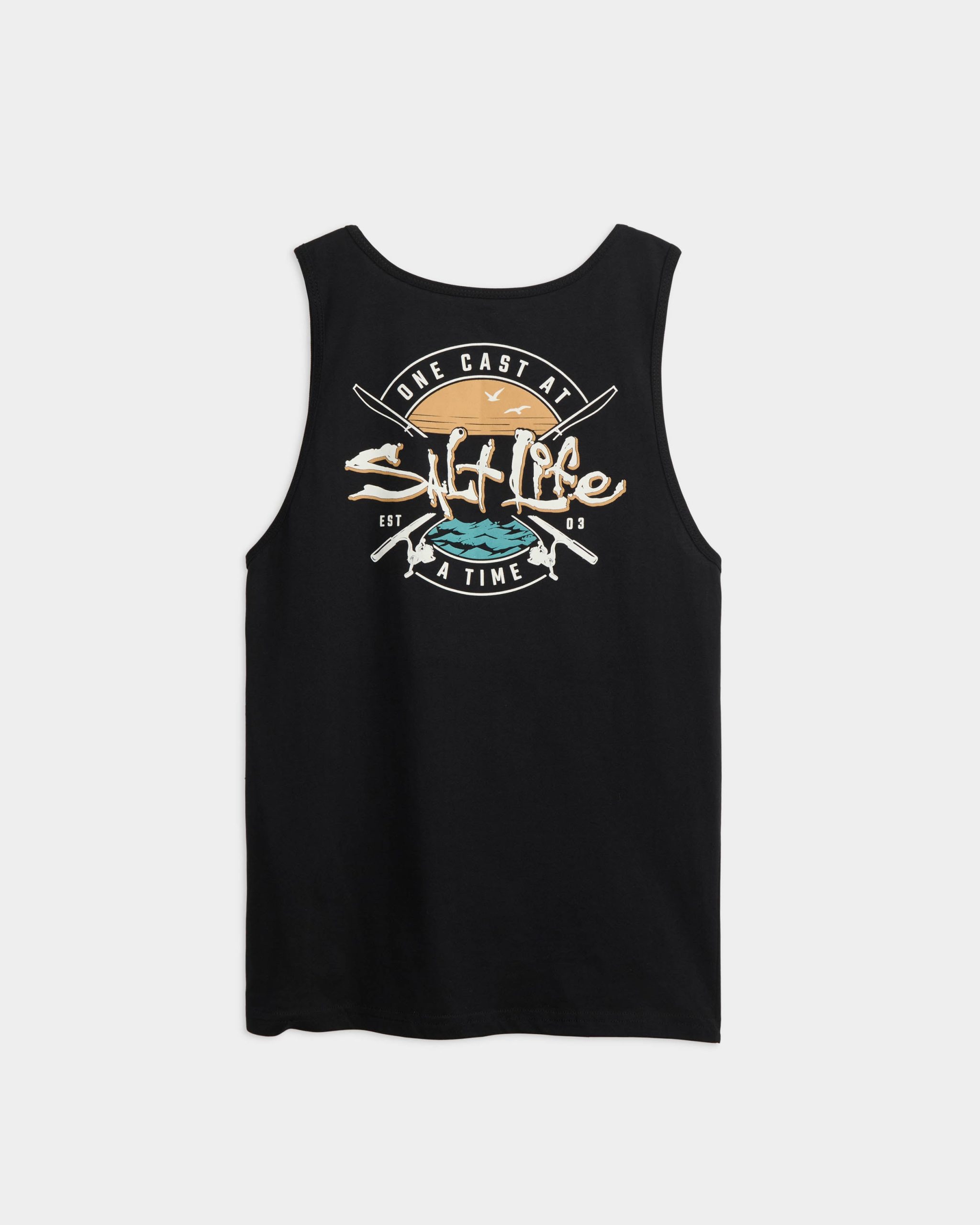 Men's One Cast At A Time Tank Top