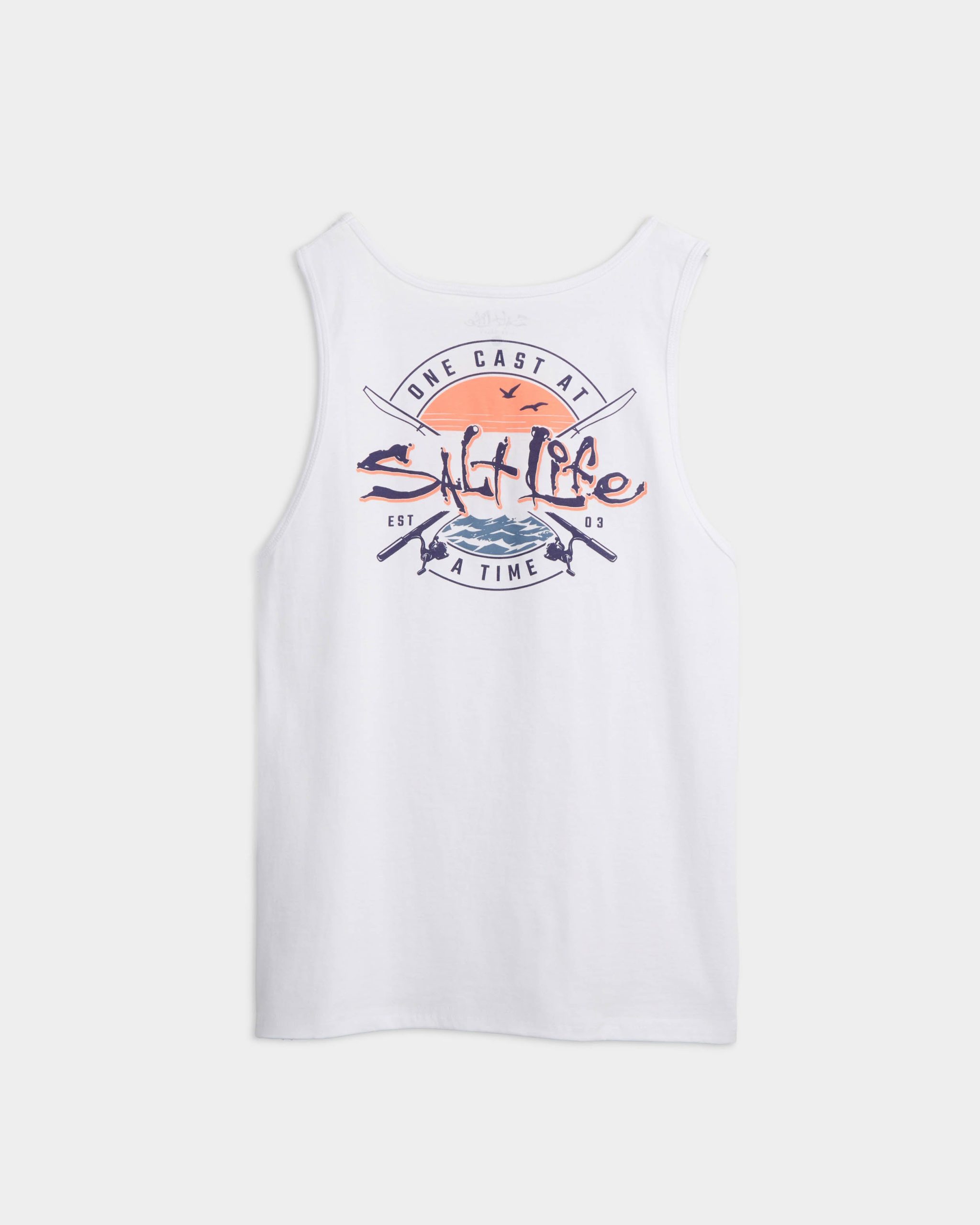 Men's One Cast At A Time Tank Top