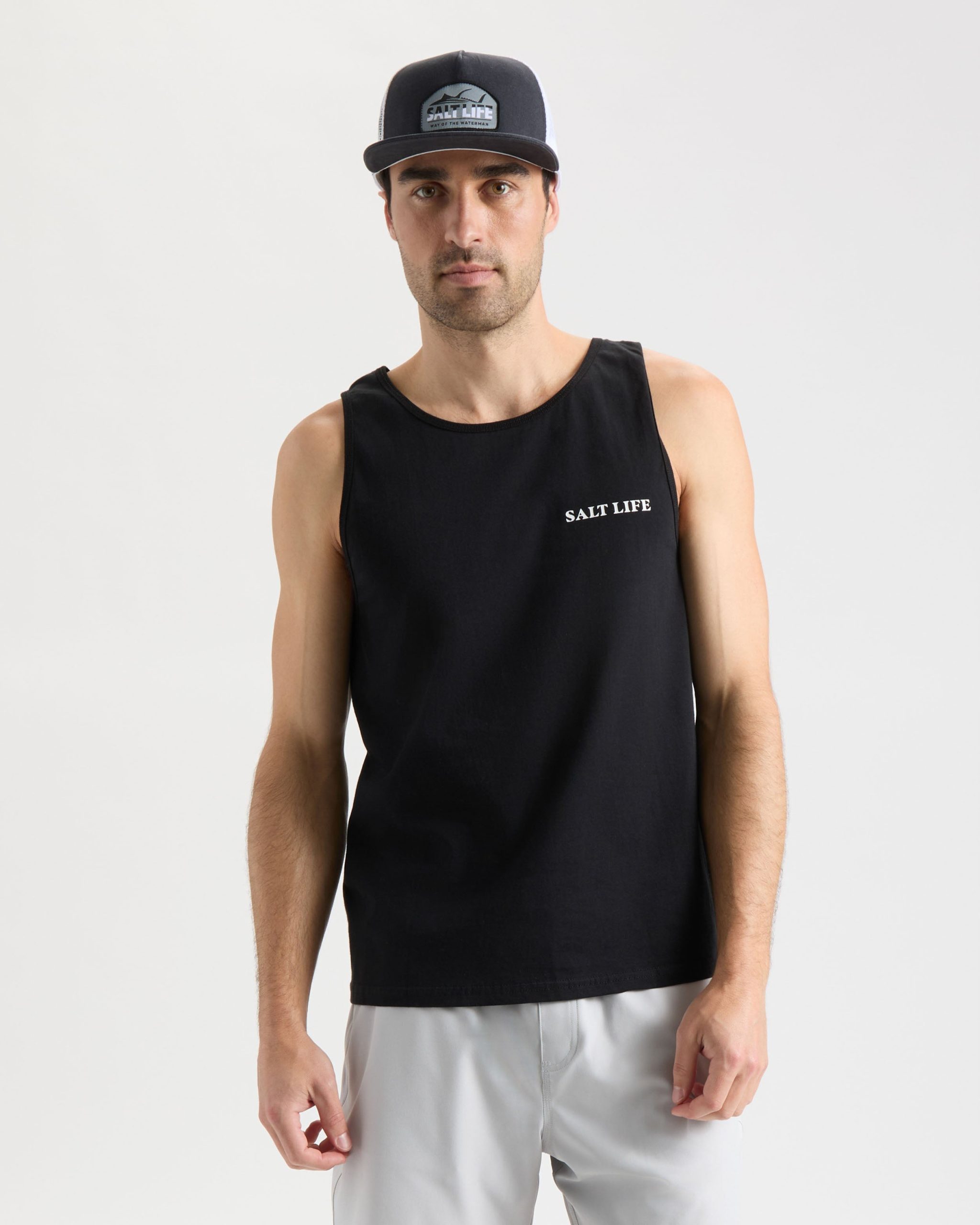Men's United We Fish Tank Top - Image 3