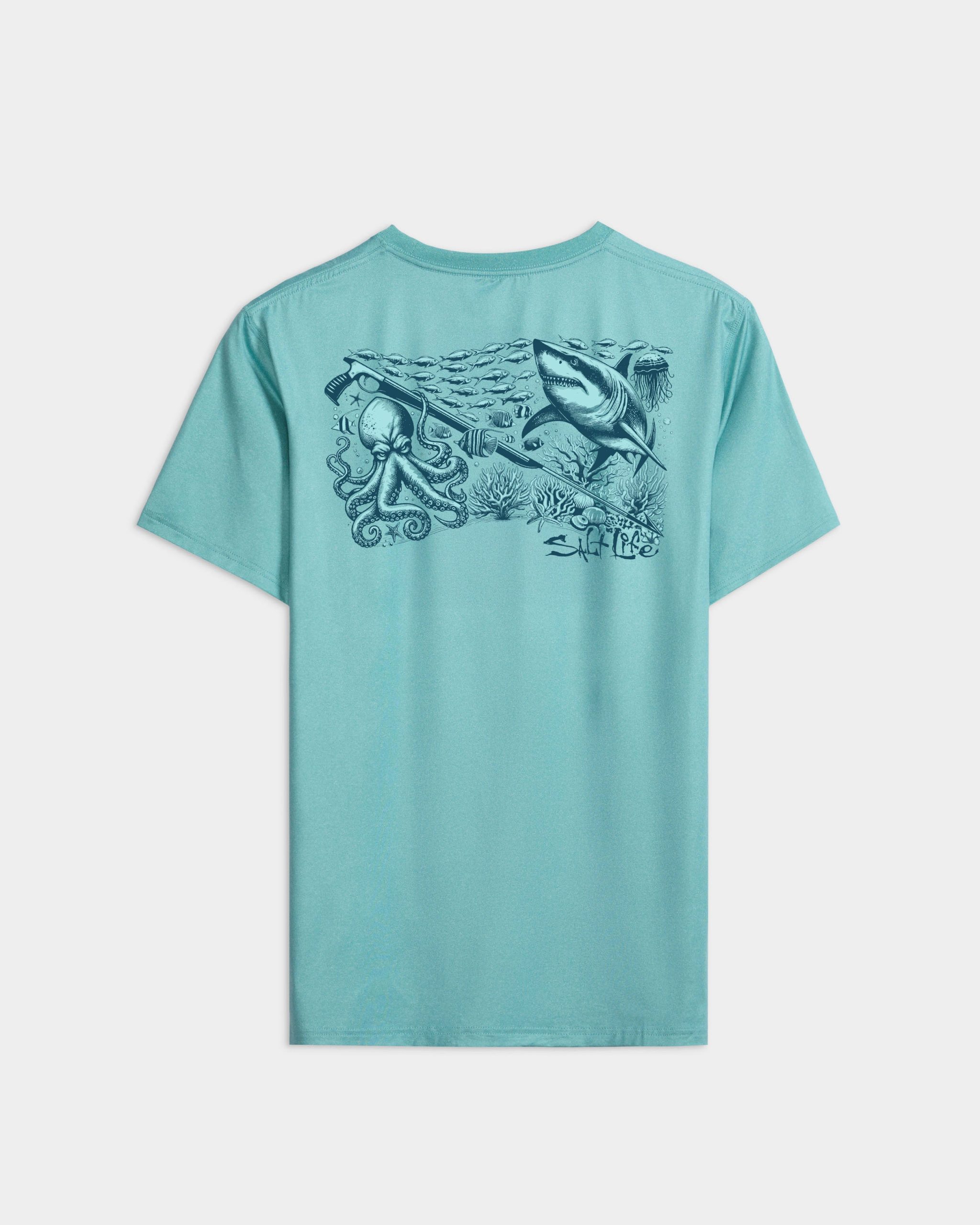 Men's Underwater Diving Short Sleeve Tee