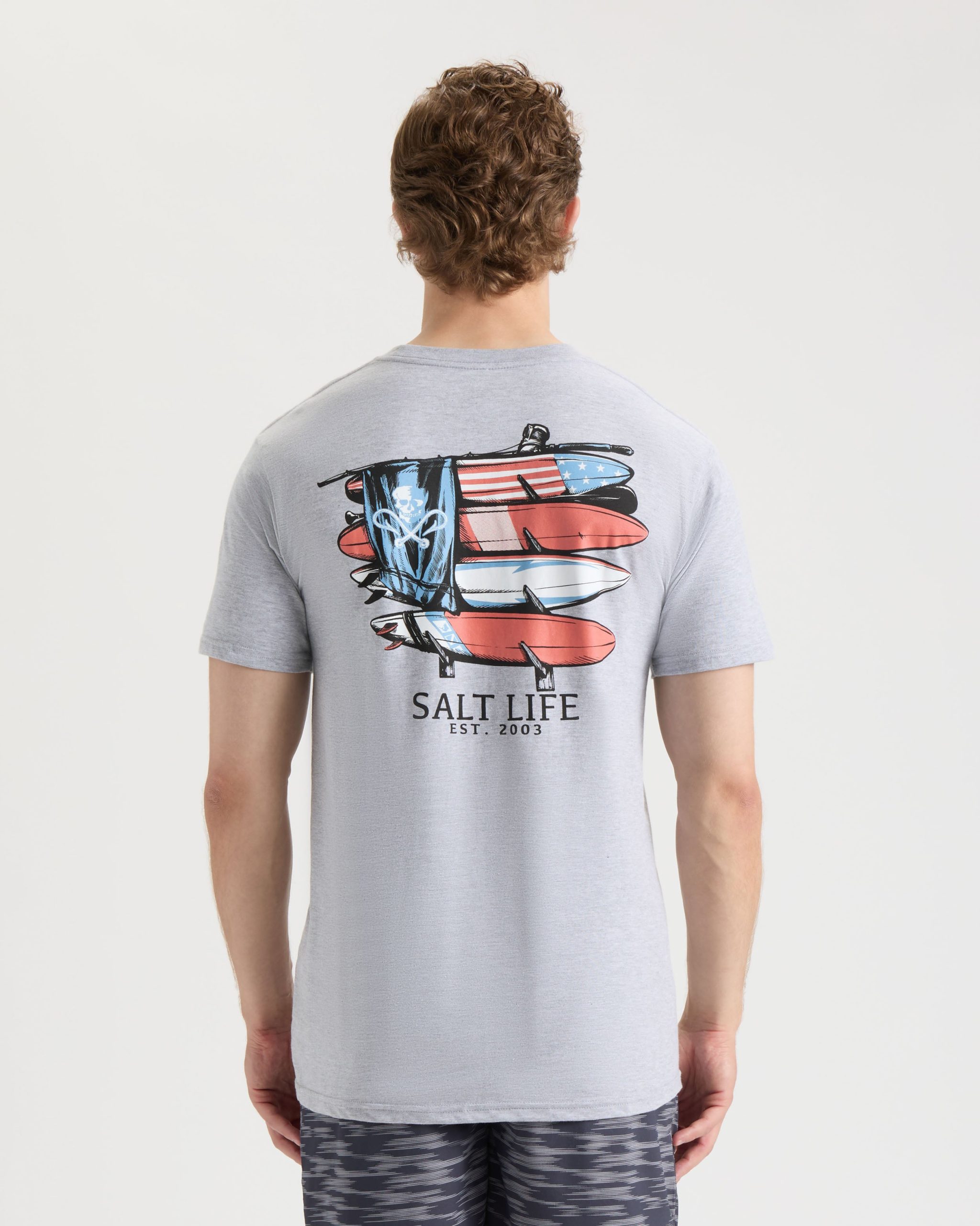 Men's American Quiver Short Sleeve Shirt - Image 3