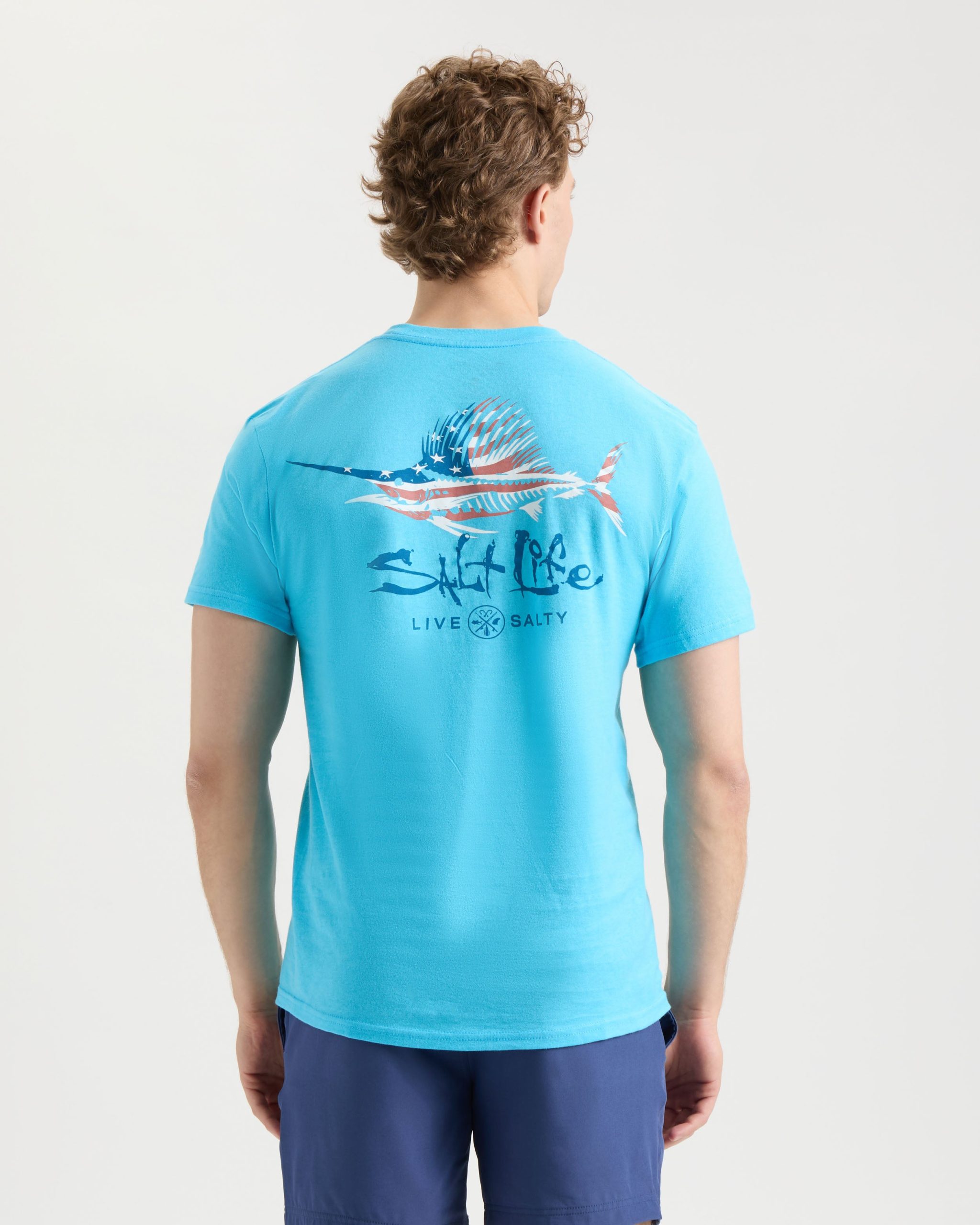 Men's Sailfish N' Bones Short Sleeve Tee - Image 5