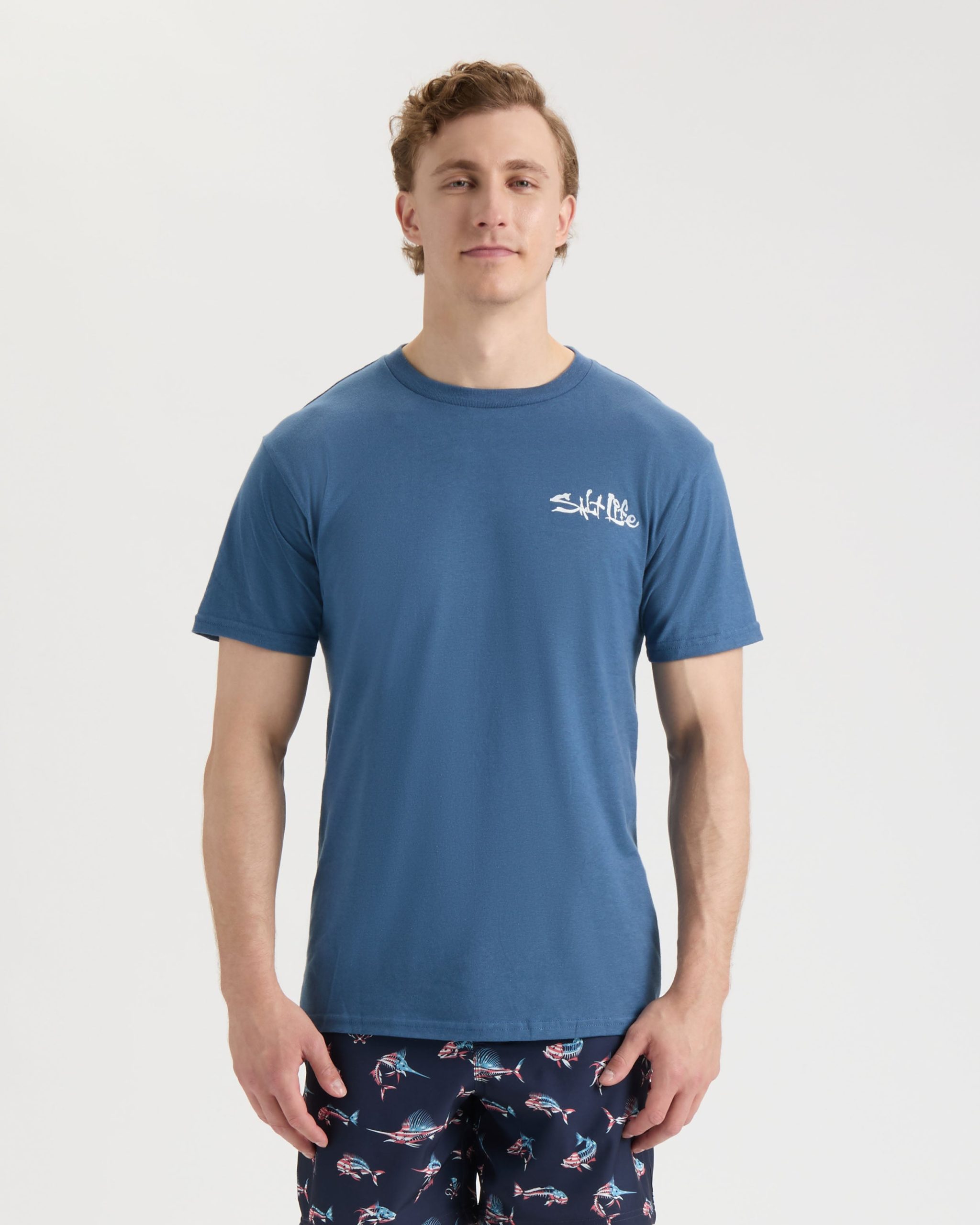 Men's Sailfish N' Bones NC Short Sleeve Tee - Image 2