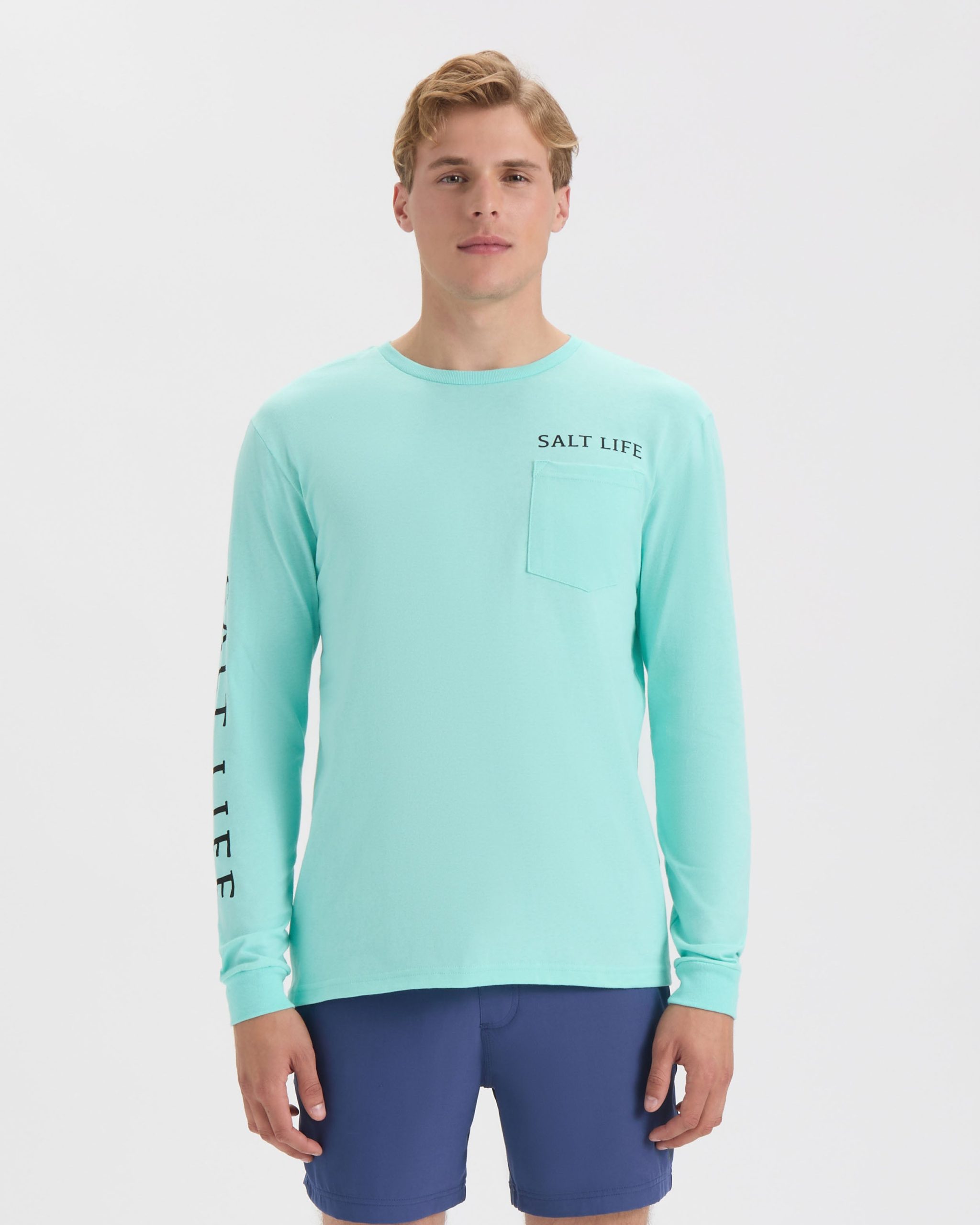 Men's American Quiver Long Sleeve Shirt - Image 2