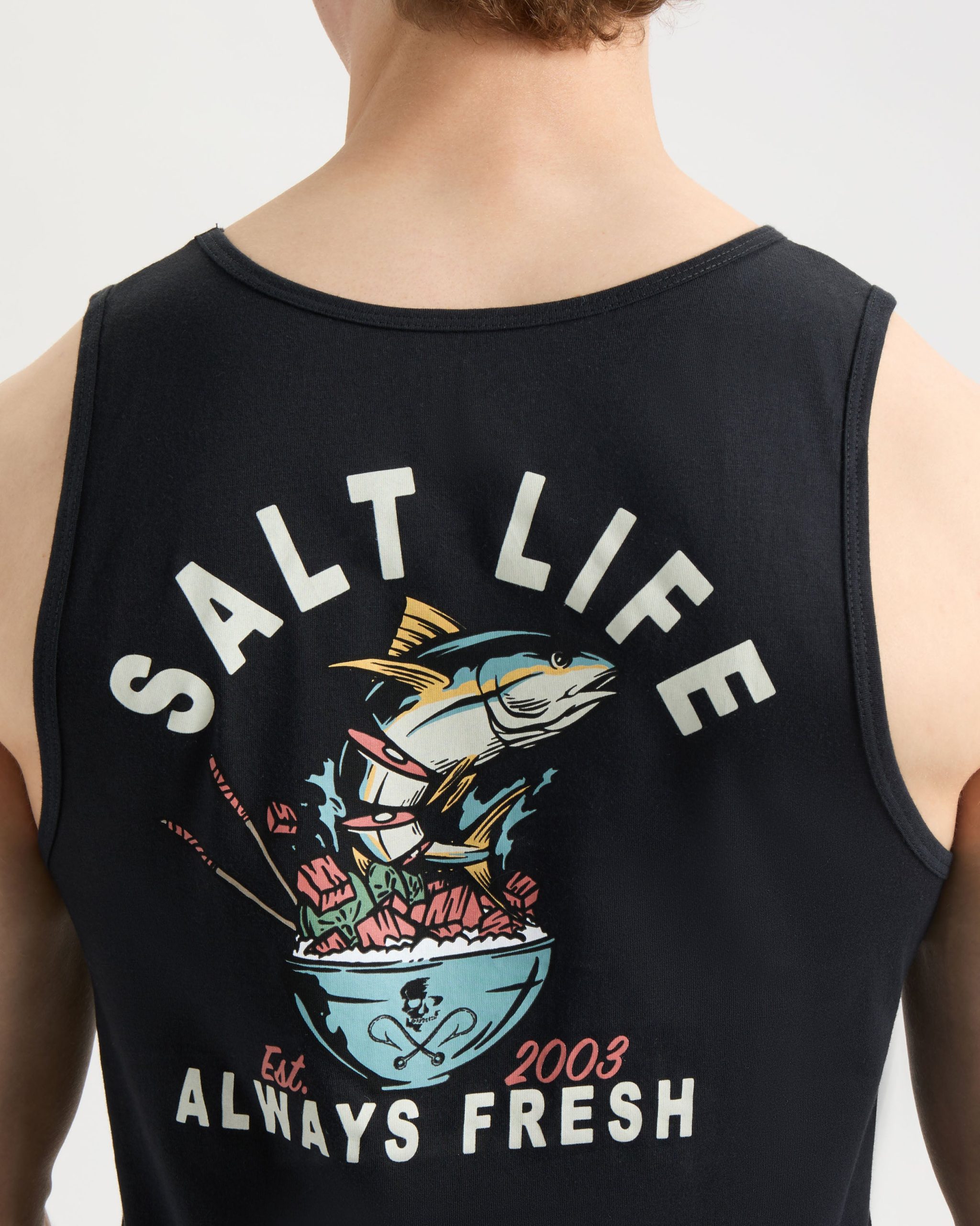 Men's Served Fresh Tank Top - Image 6