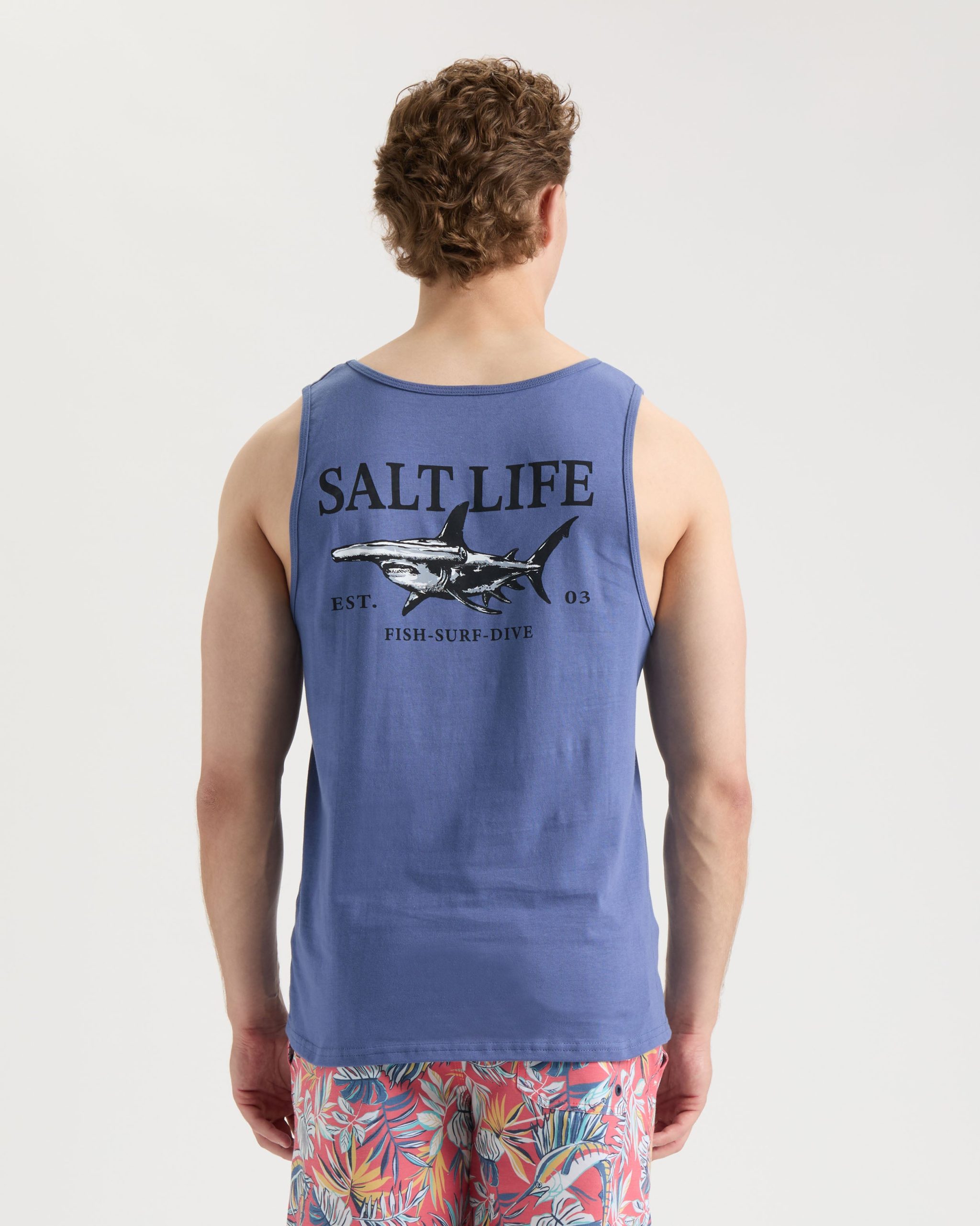 Men's Hammerhead Time Tank Top - Image 4