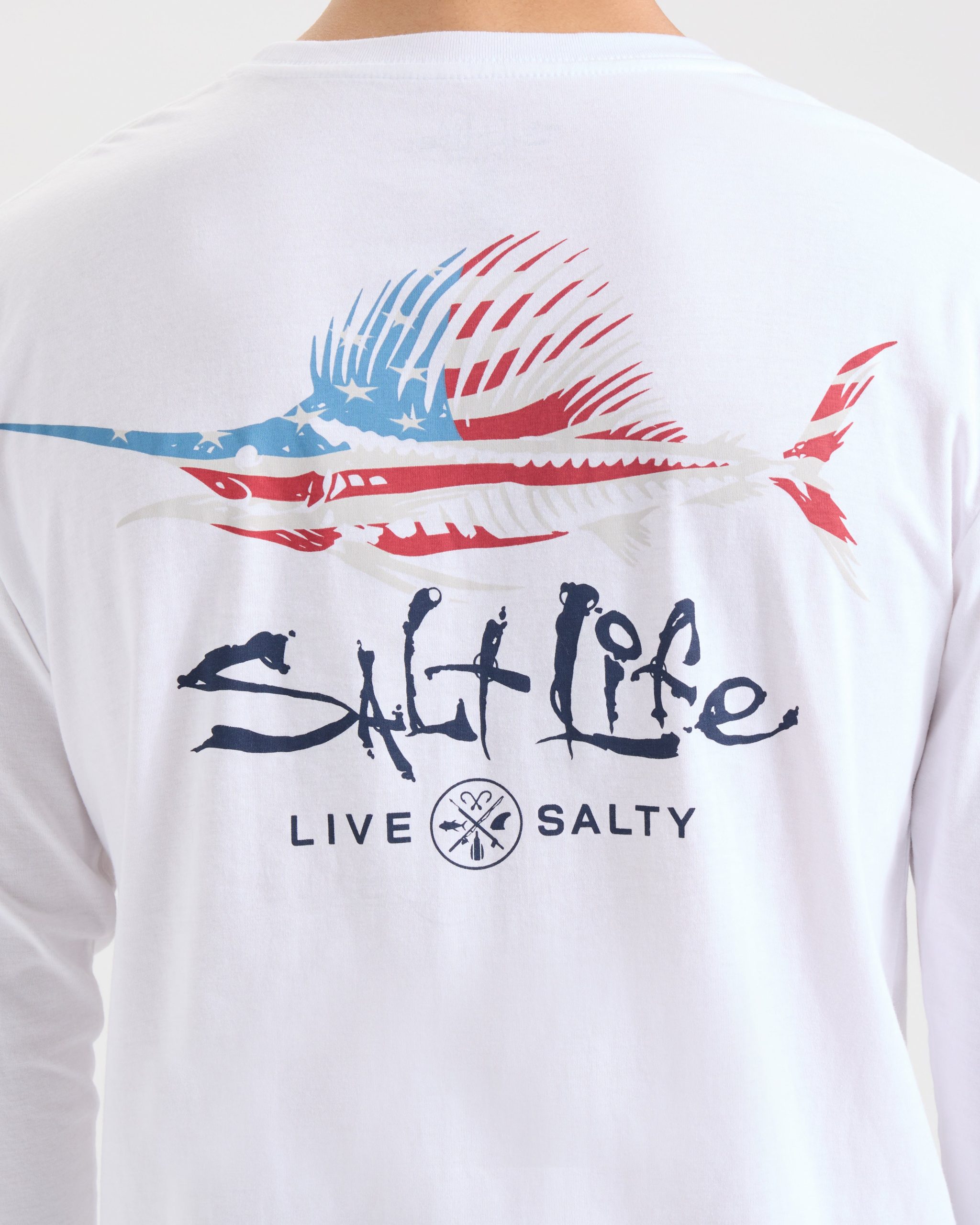Men's Sailfish 'N Bones Long Sleeve Shirt - Image 5