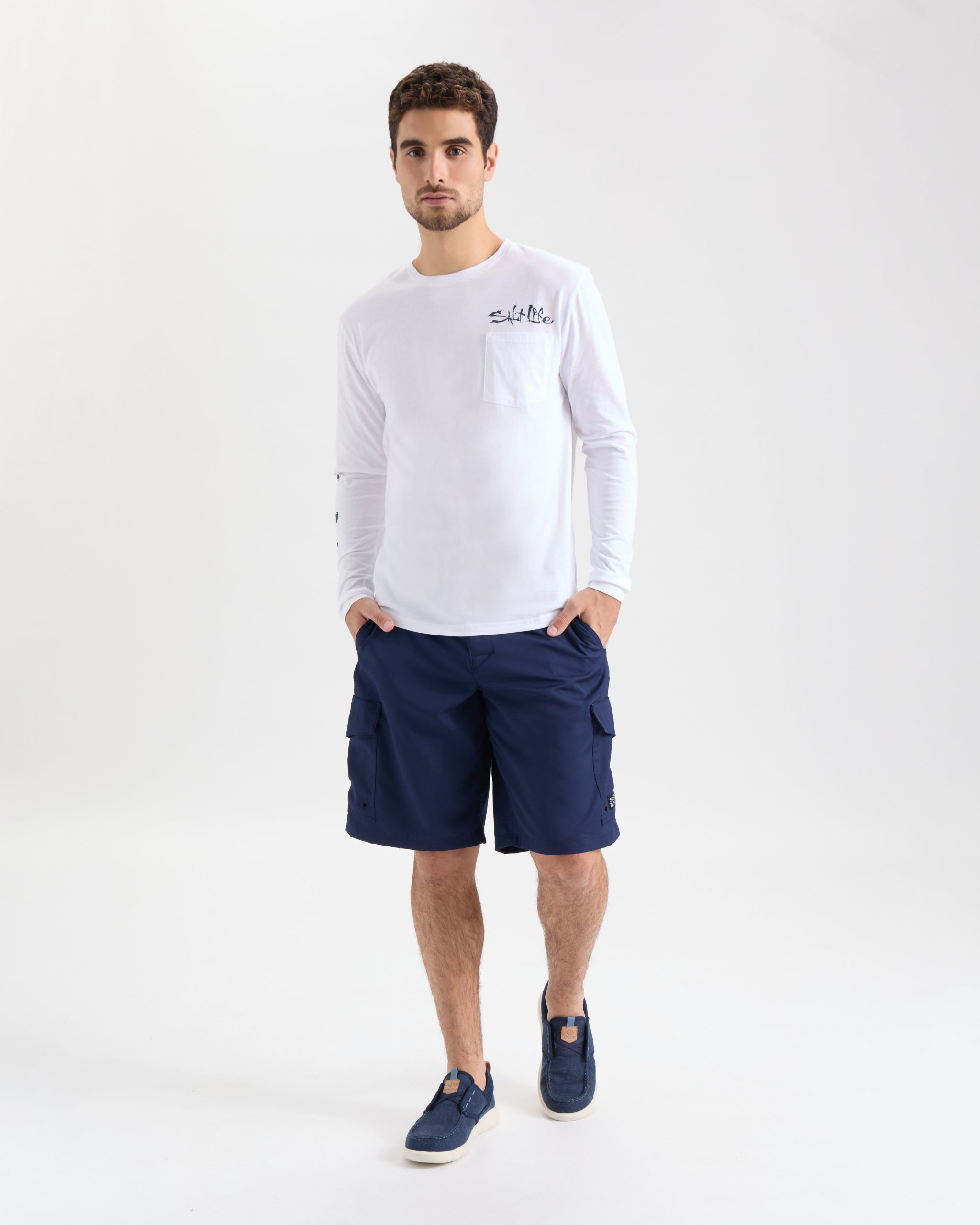 Men's Sailfish 'N Bones Long Sleeve Shirt - Image 6