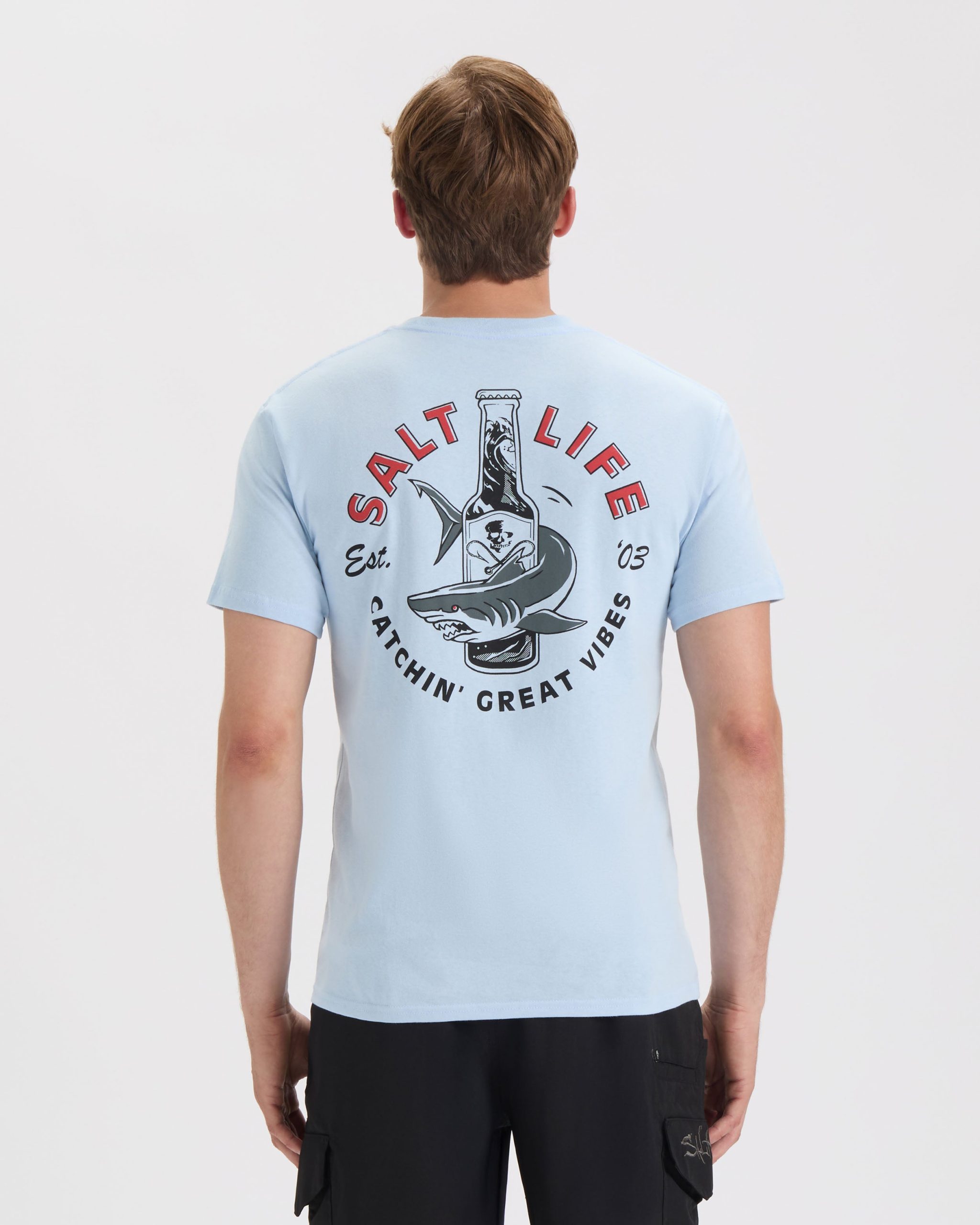 Men's Catchin' Vibes Short Sleeve Tee - Image 3