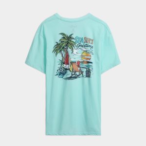 Men's Sea Suns Greeting Short Sleeve Tee