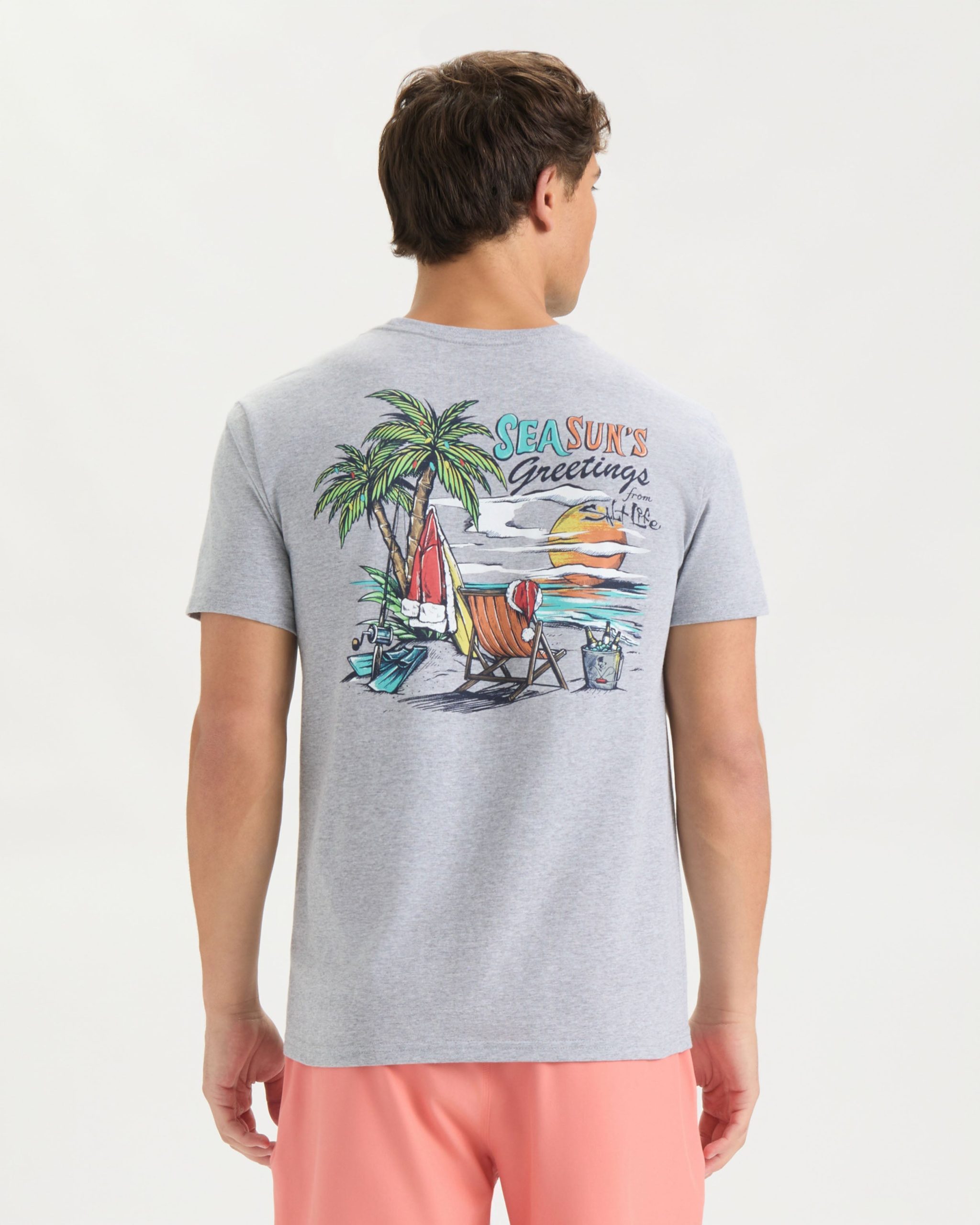 Men's Sea Suns Greeting Short Sleeve Tee - Image 4