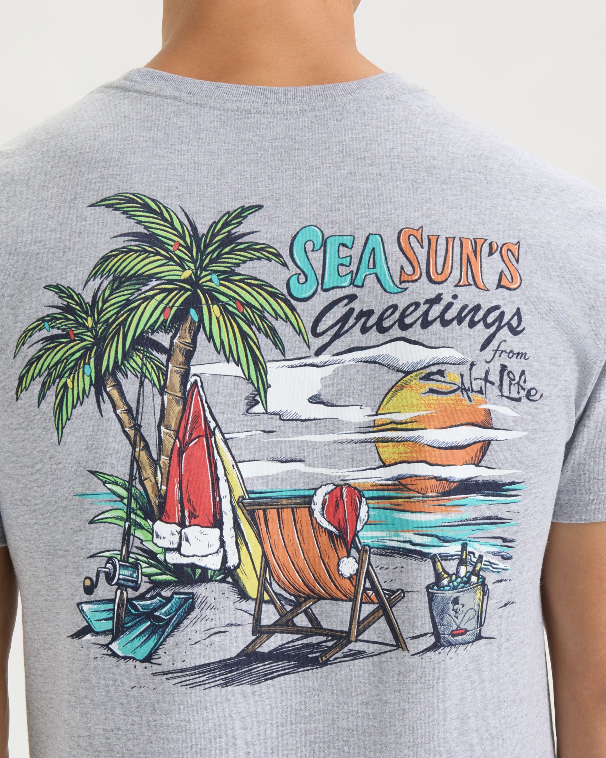 Men's Sea Suns Greeting Short Sleeve Tee - Image 5