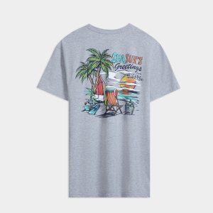 Men's Sea Suns Greeting Short Sleeve Tee