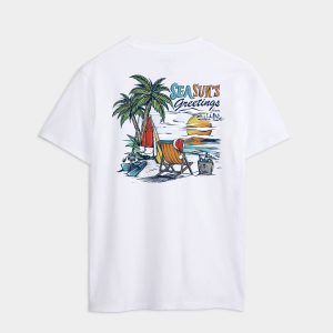Men's Sea Suns Greeting Short Sleeve Tee