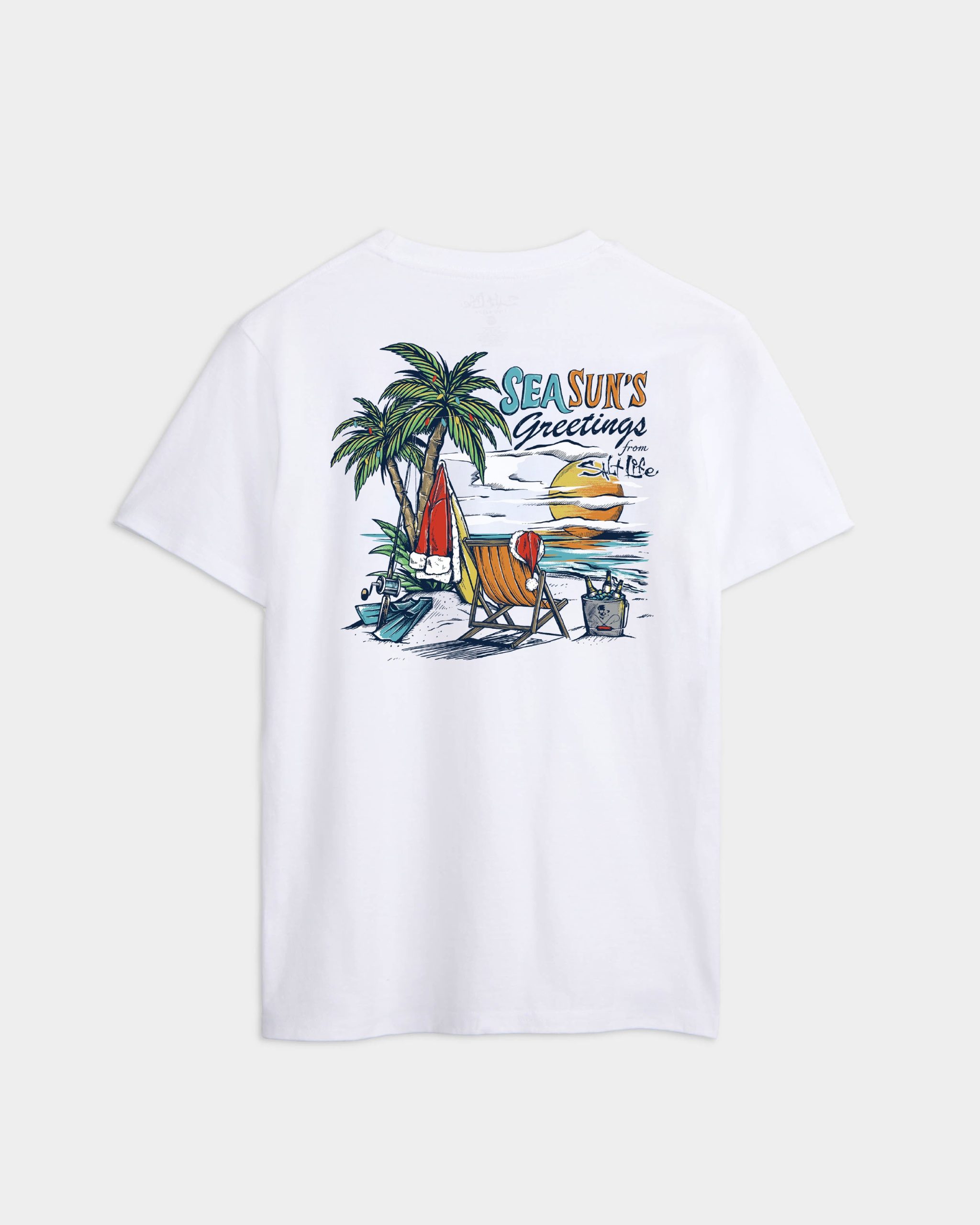Men's Sea Suns Greeting Short Sleeve Tee