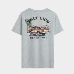 Men's Trucks and Tail Short Sleeve Tee