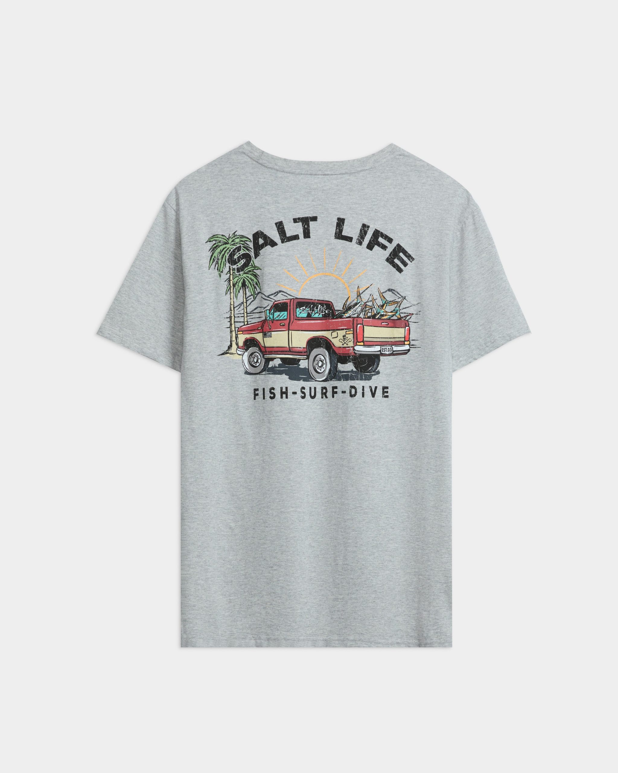 Men's Trucks and Tail Short Sleeve Tee